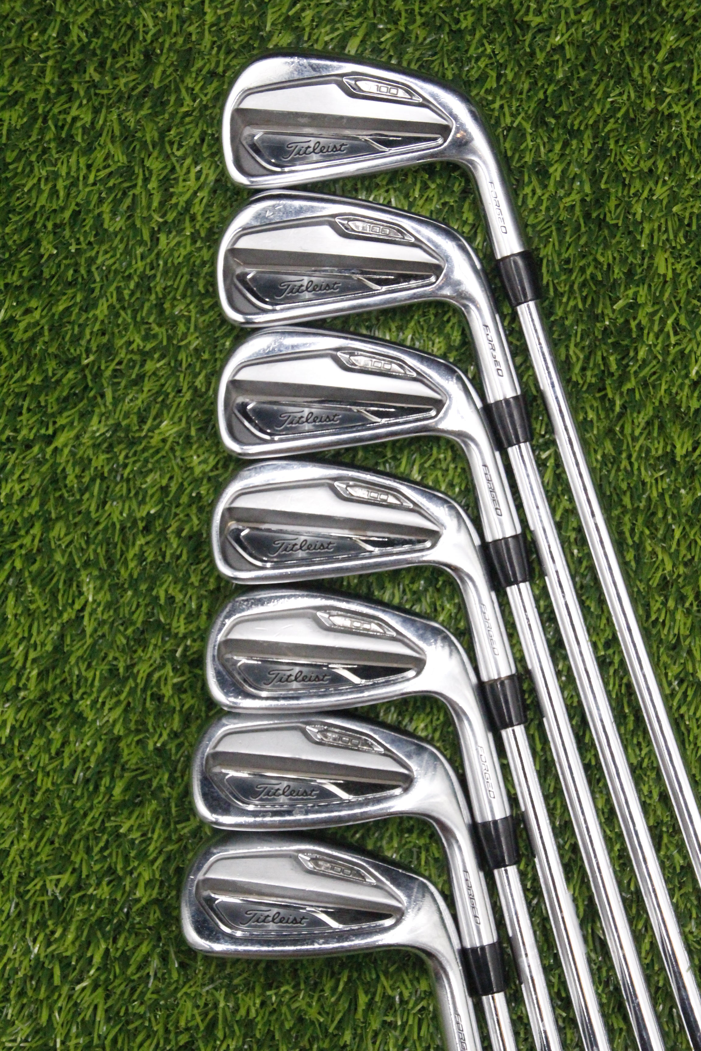 Titleist 2019 T100 Iron Set 4-PW S Flex Std Length