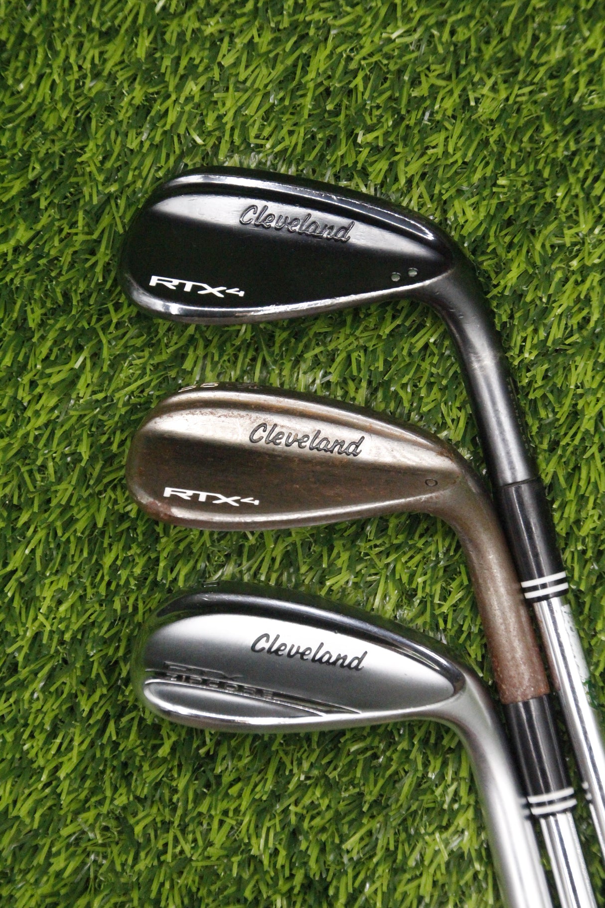 Cleveland RTX Series 52° 56° 60° GW SW LW S Flex 36" 35.5" 35"