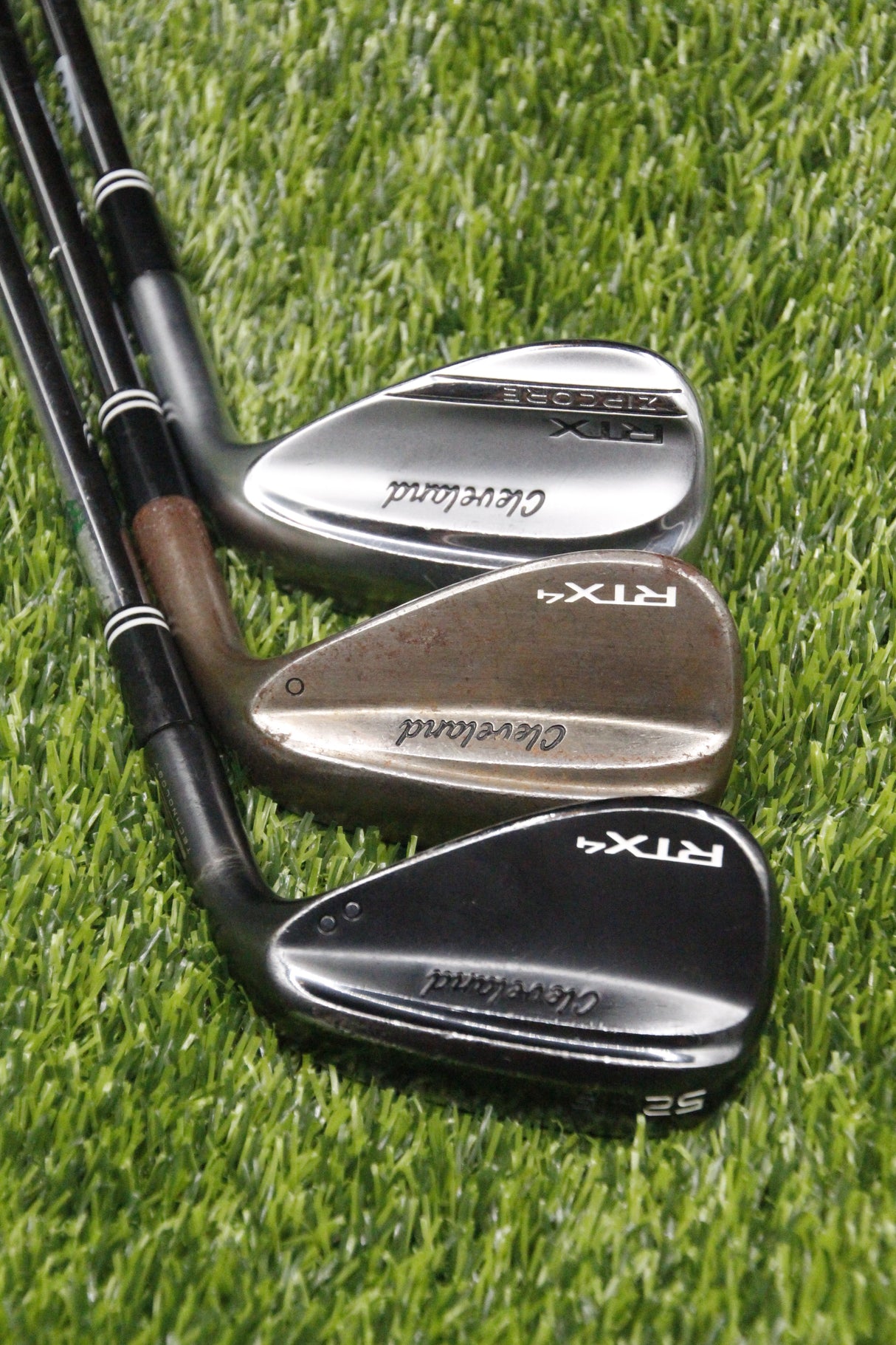 Cleveland RTX Series 52° 56° 60° GW SW LW S Flex 36" 35.5" 35"