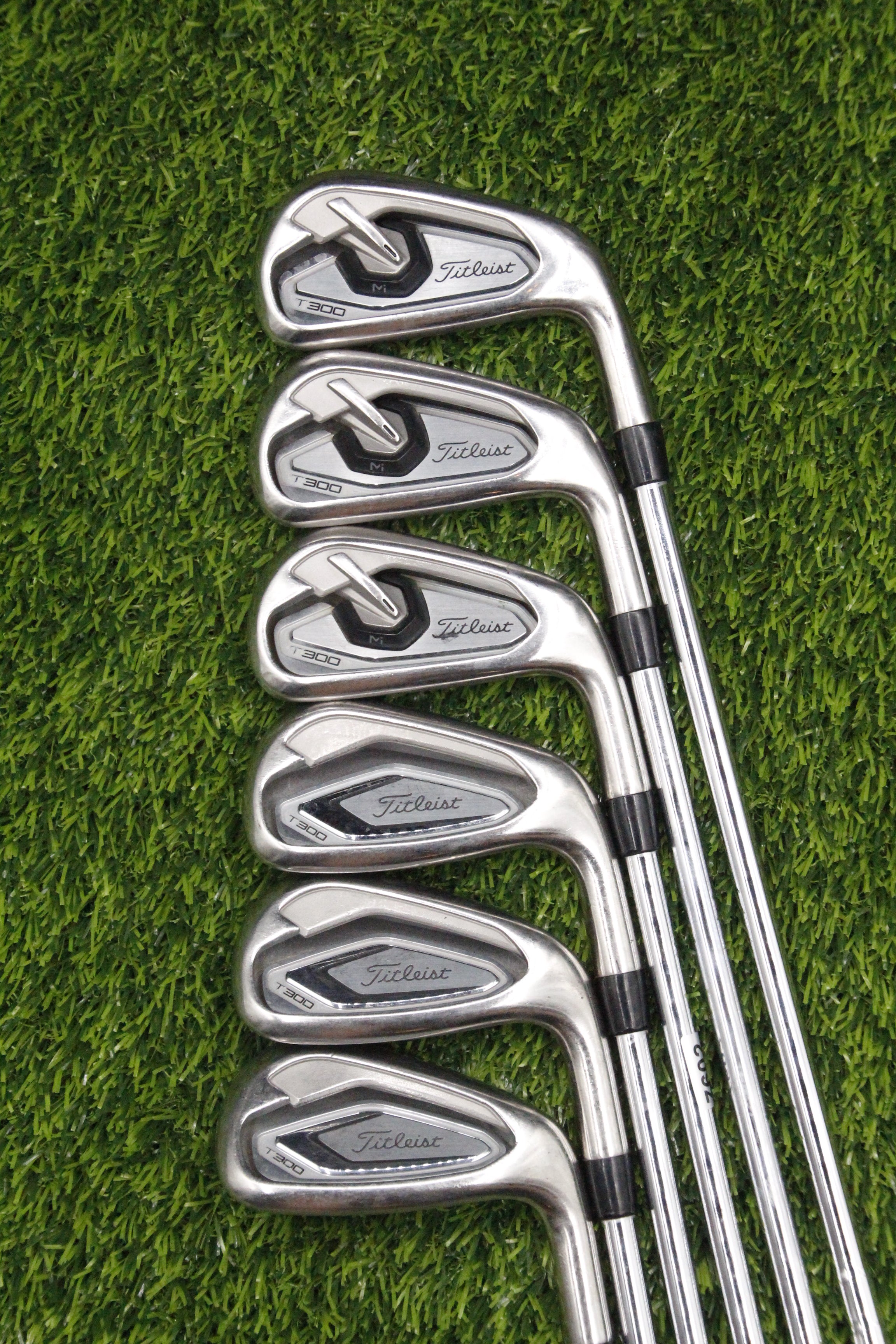 Titleist 2021 T300 Iron Set 5-PW S Flex +0.5"