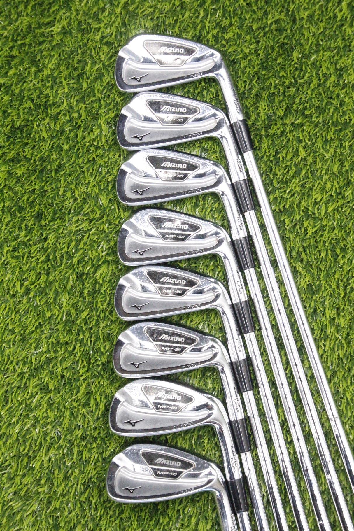 Mizuno MP 59 Iron Set 3-PW S Flex +0.25"