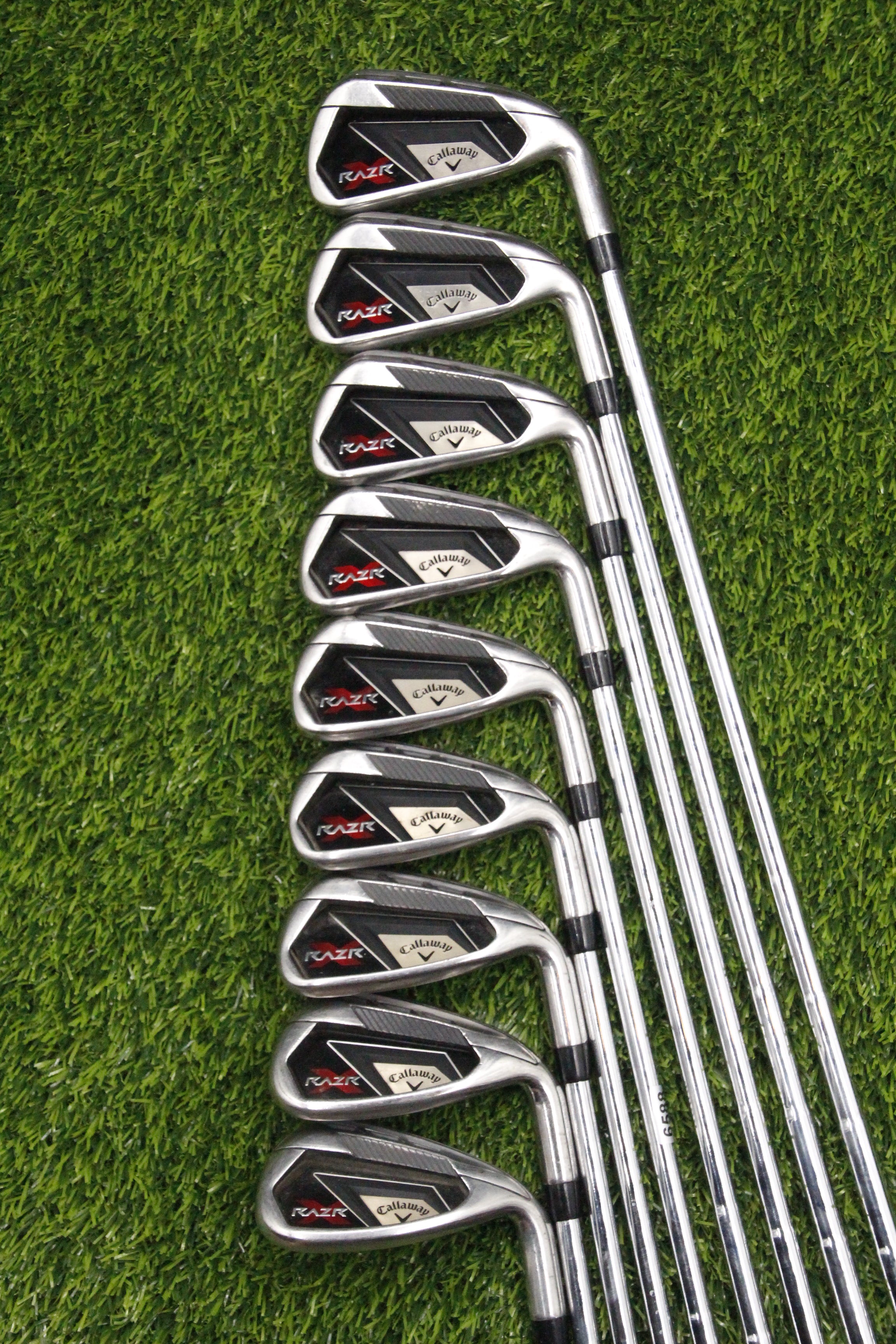 Callaway RAZR X Iron Set 4-PW AW SW Uniflex +1.5"