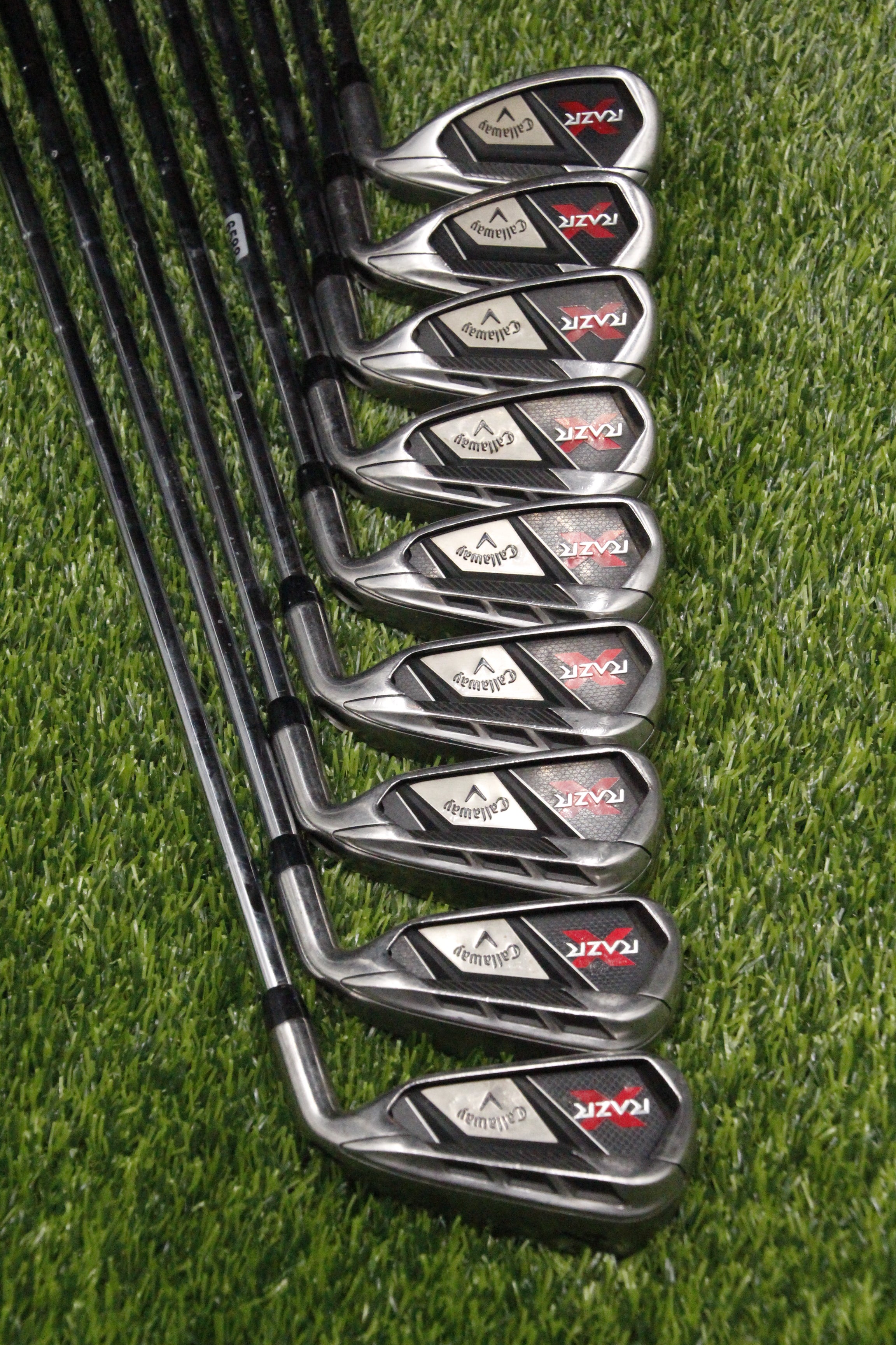 Callaway RAZR X Iron Set 4-PW AW SW Uniflex +1.5"