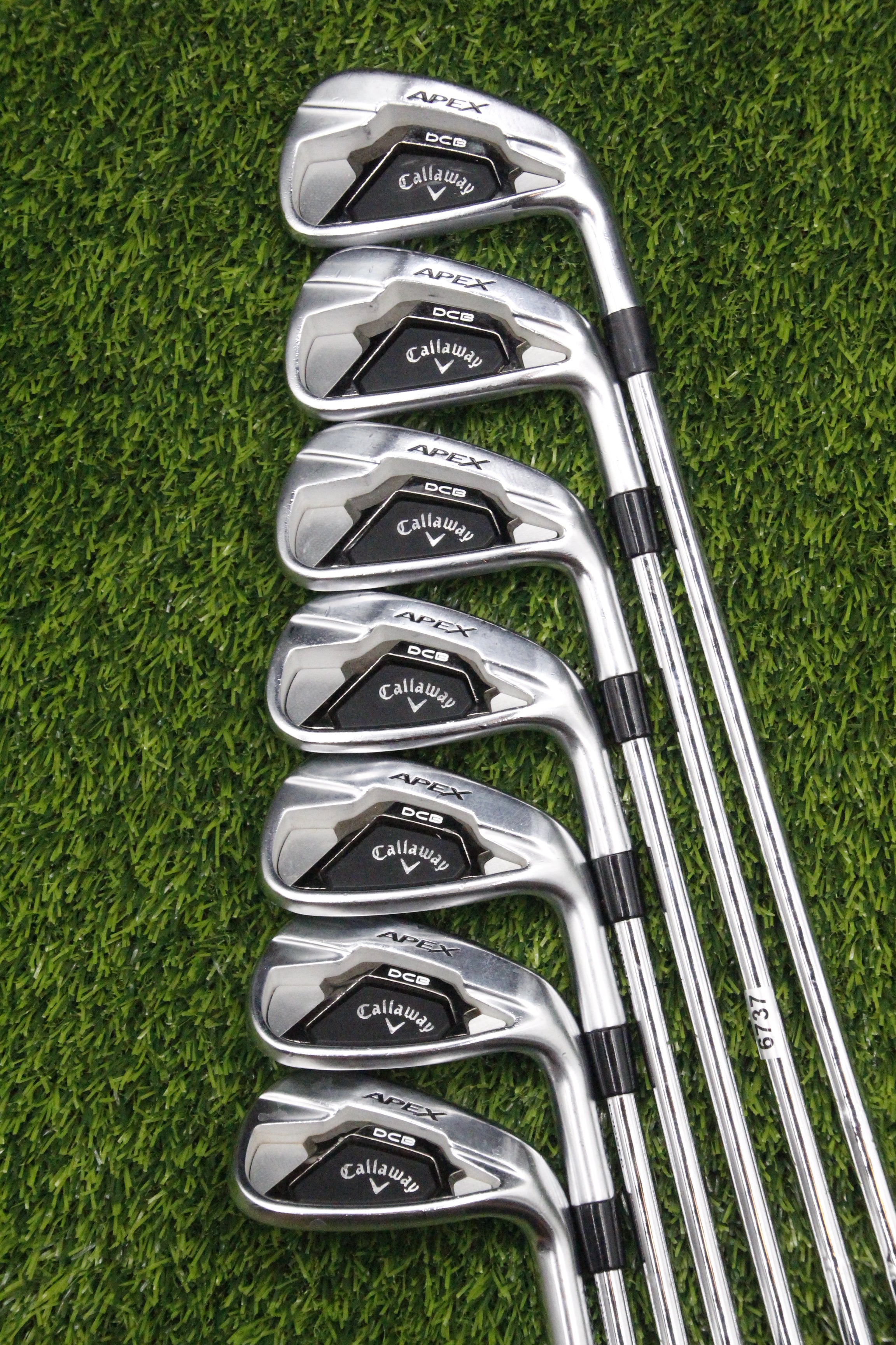 Callaway Apex DCB 21 Iron Set 5-PW AW S Flex +0.5"