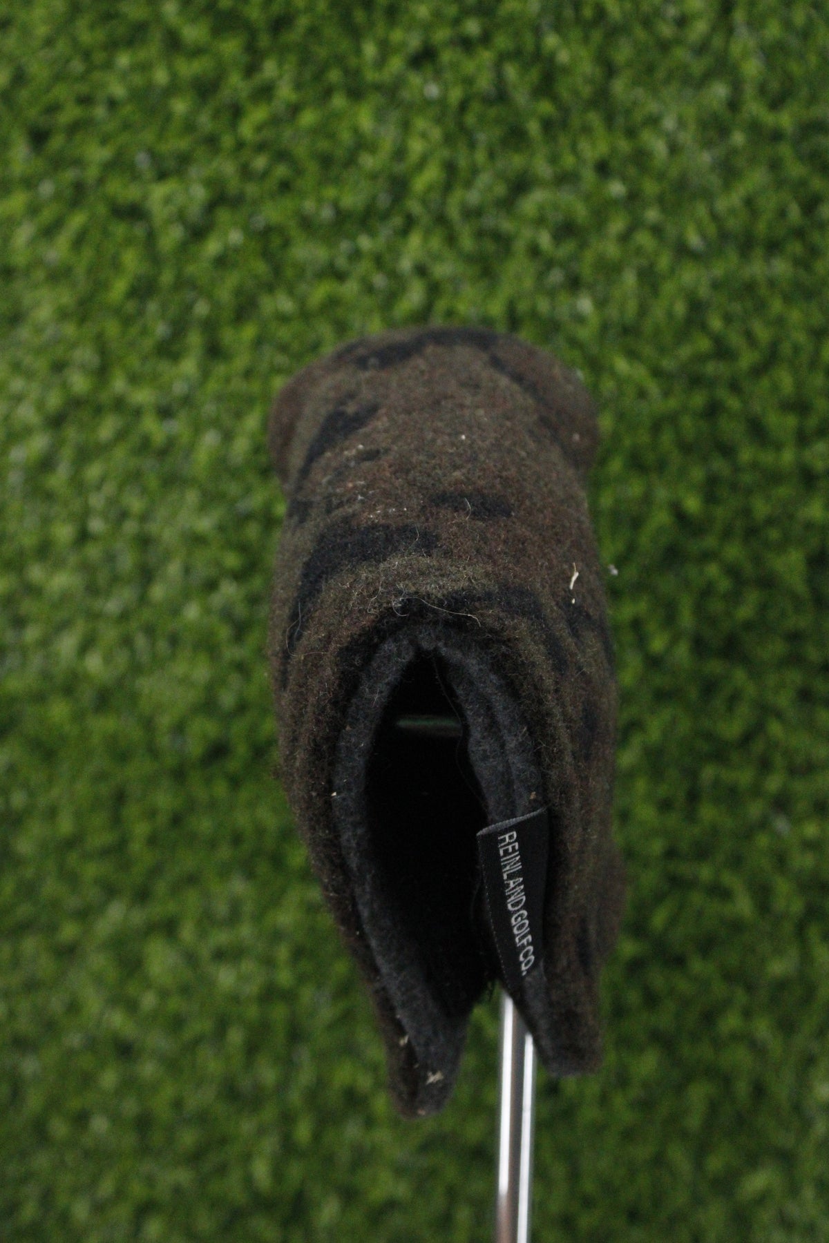 Pre-Owned Reinland Golf Co Wool Camo Putter Blade Headcover
