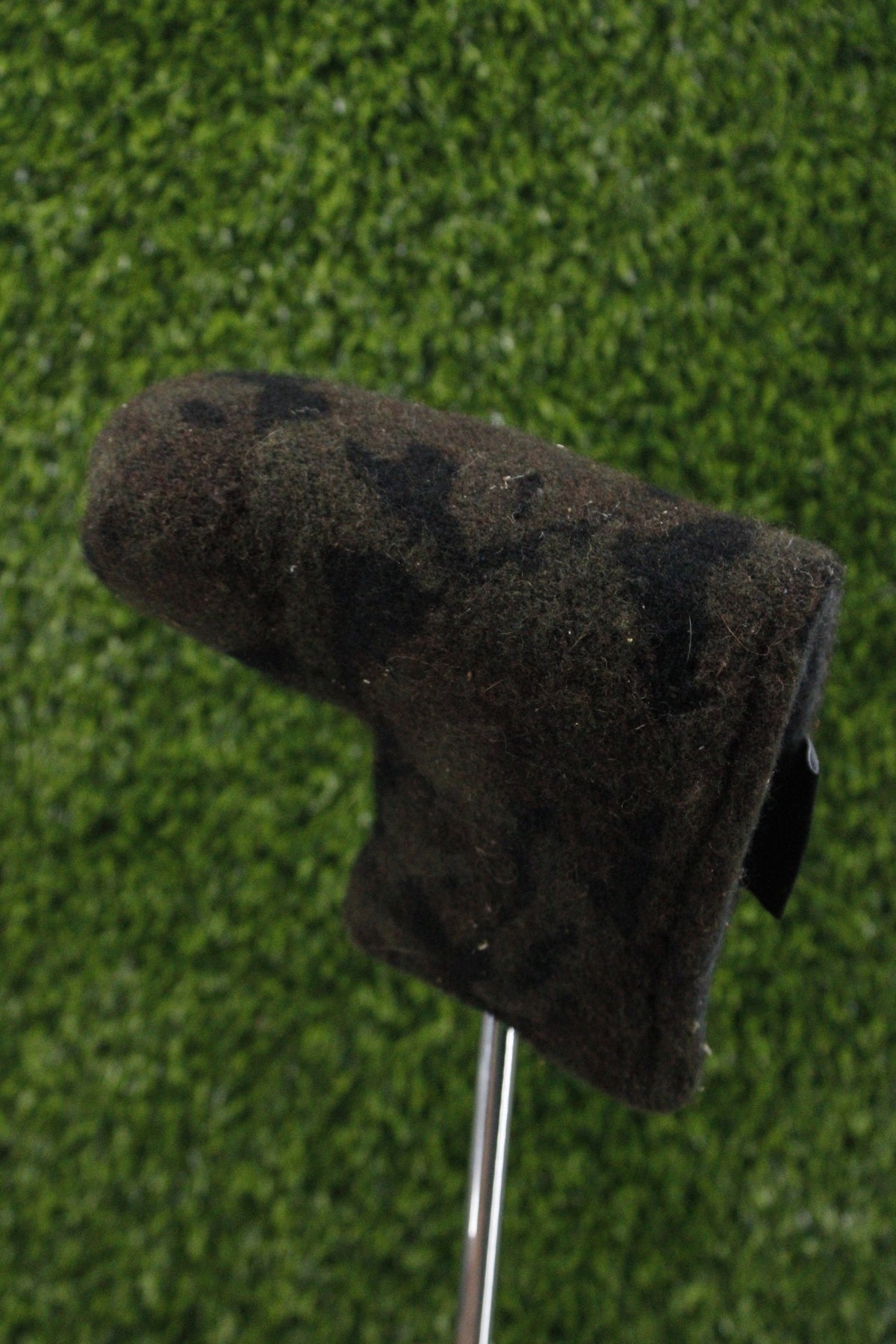 Pre-Owned Reinland Golf Co Wool Camo Putter Blade Headcover