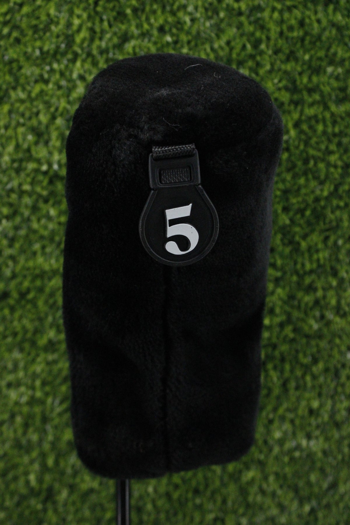 Pre-Owned Black Velvet Fairway Wood 5 Wood Headcover