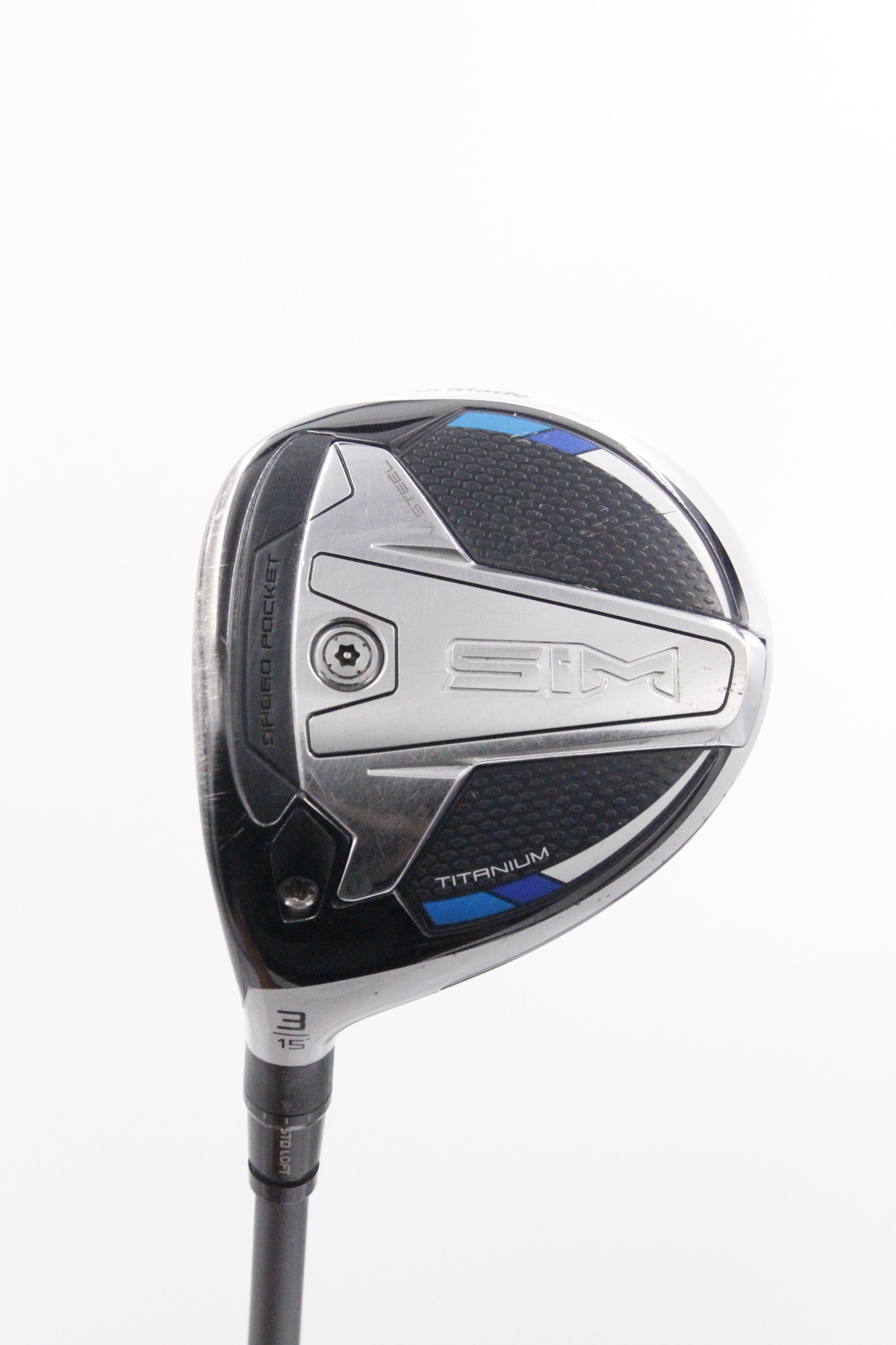 Lefty TaylorMade Sim Ti 15° 3 Wood S Flex 43"