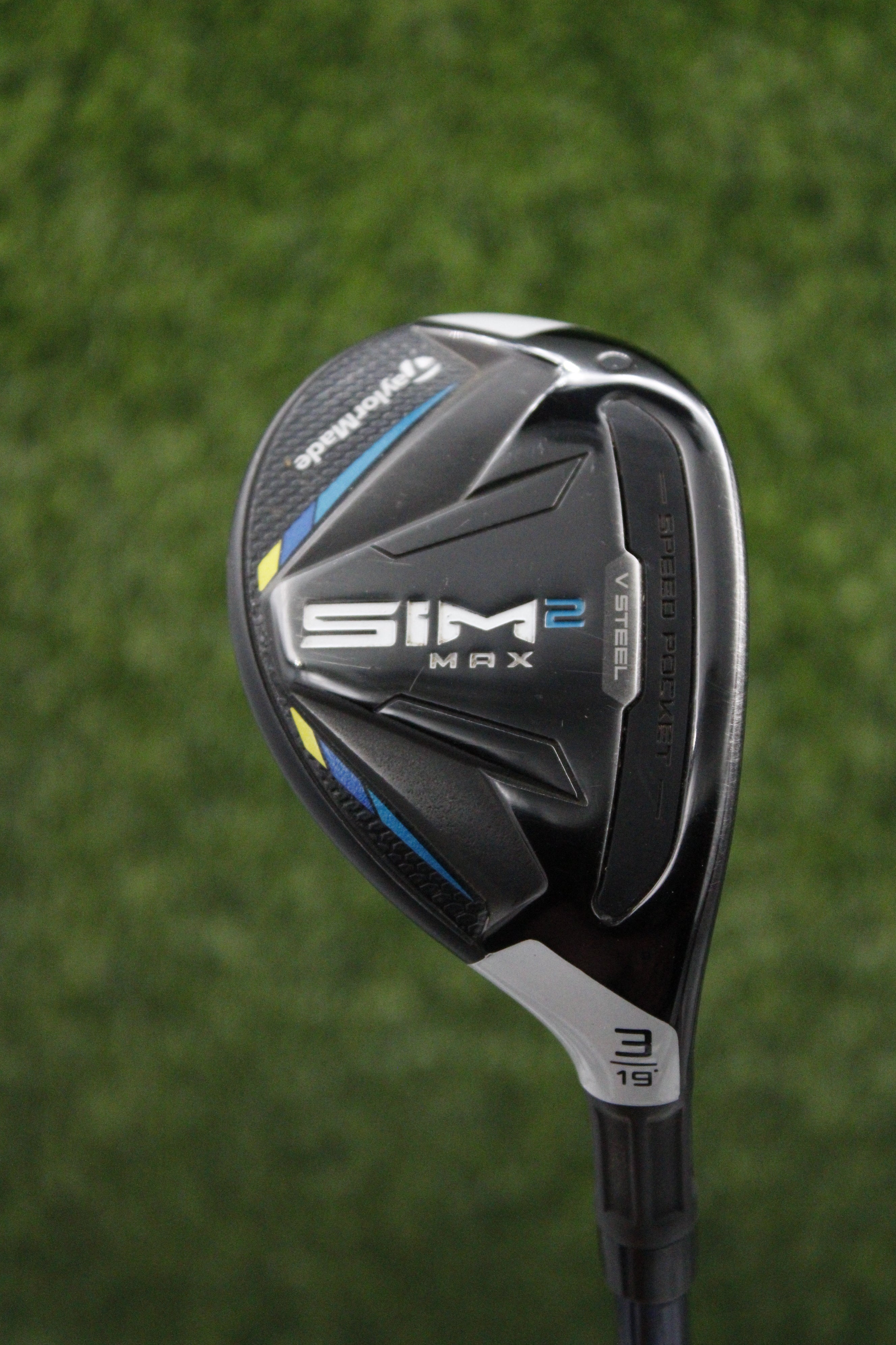 TaylorMade Sim2 Max Rescue 19° 3 Hybrid SR Flex 40.5" w/ HC