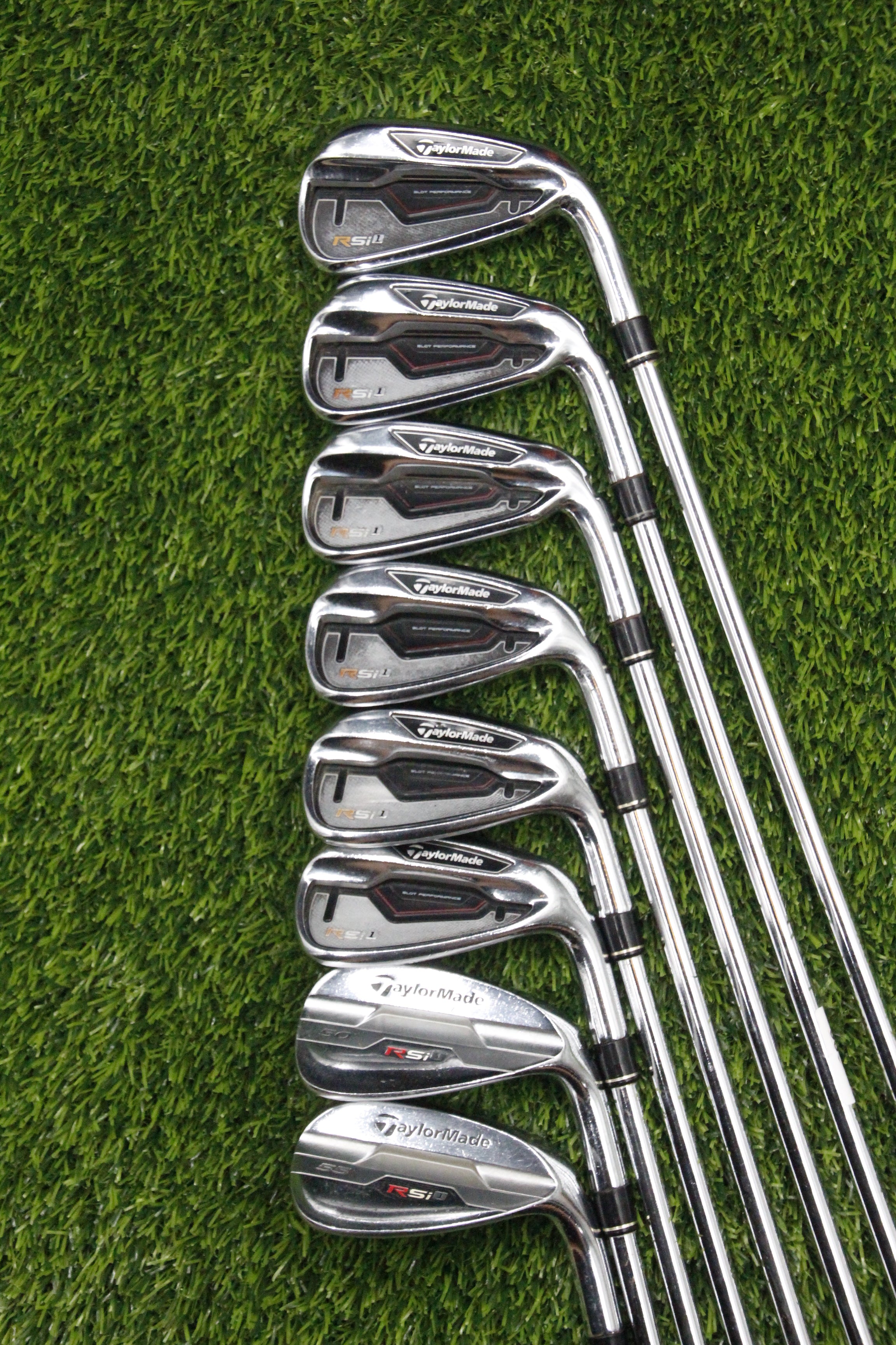 TaylorMade RSi 1 Iron Set 5-PW AW SW R Flex +0.5"