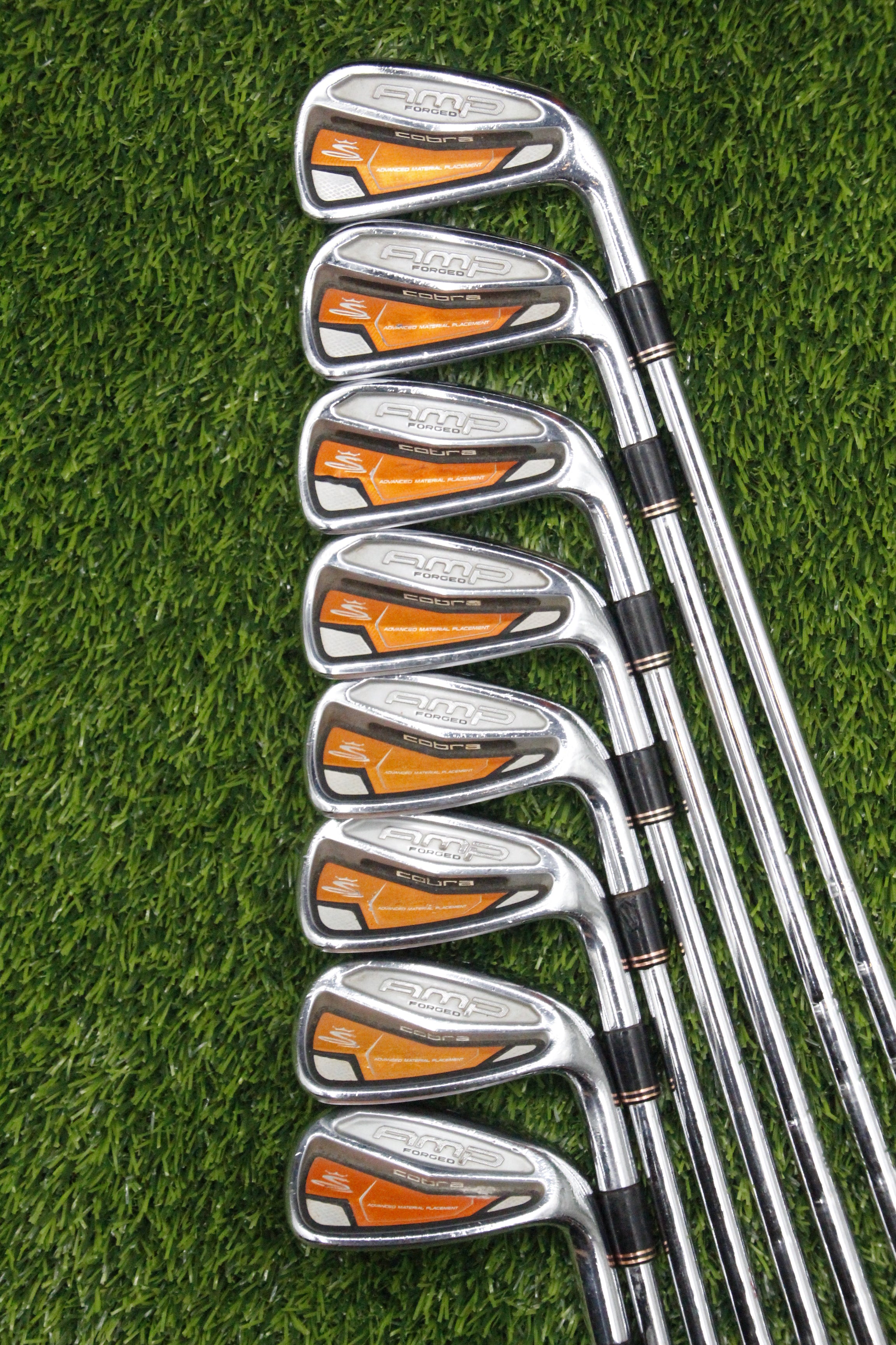 Cobra AMP Forged Iron Set 4-PW AW S Flex Std Length