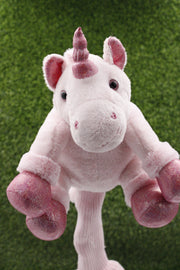Pre-Owned Creative Cover Pink Unicorn Driver Headcover