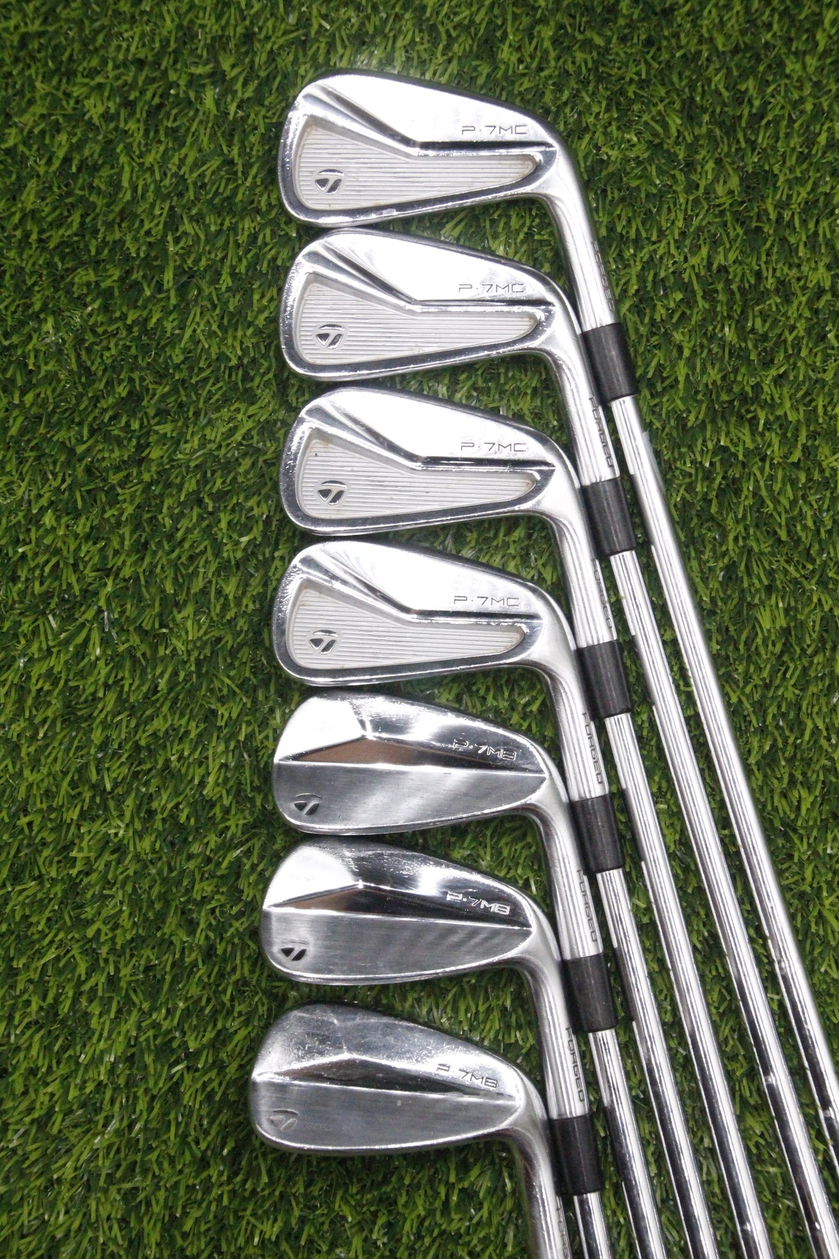 TaylorMade P7MC P7MB Combo Set Iron Set 4-PW XS Flex +0.5"