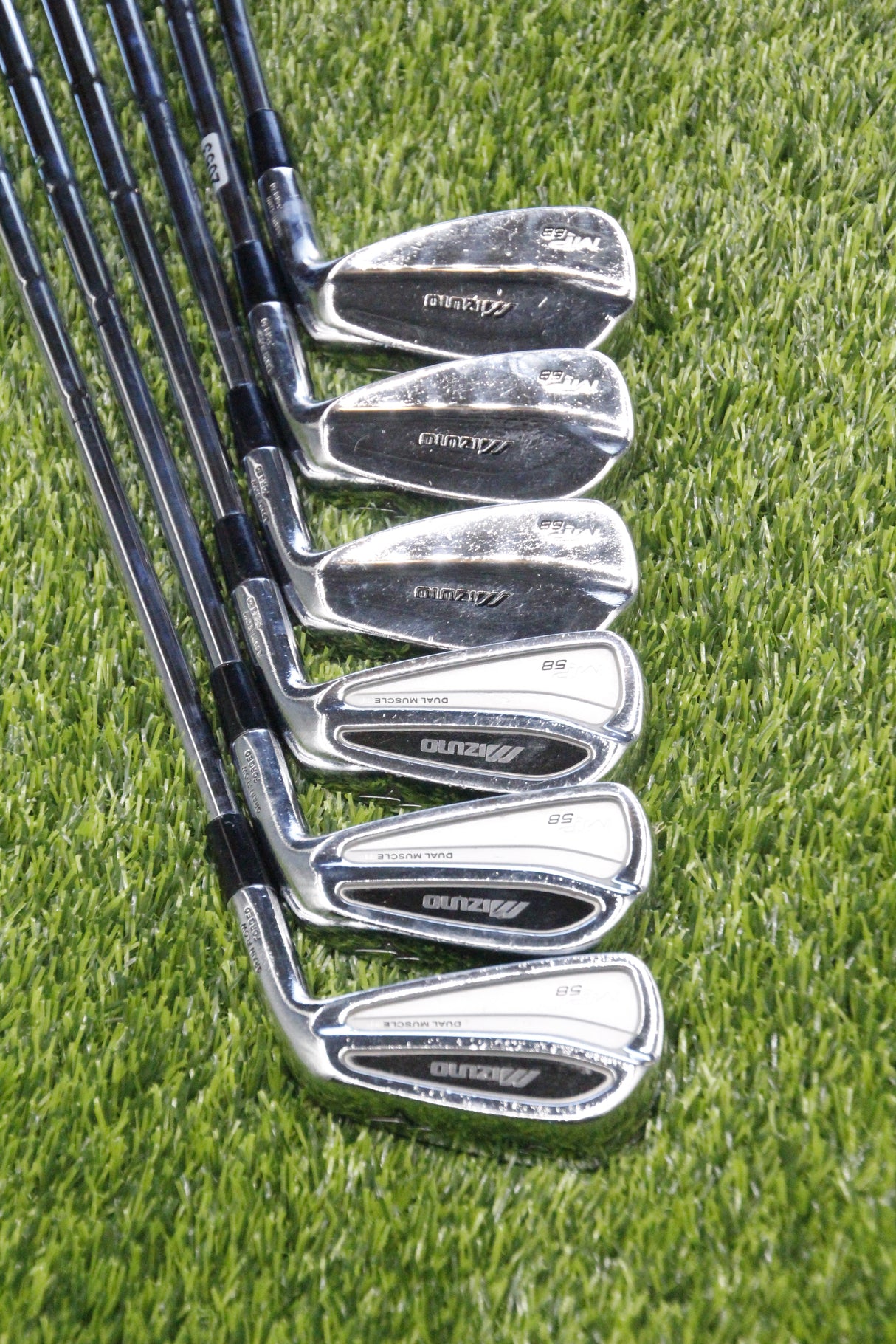Mizuno MP58/68 Combo Set Iron Set 5-PW XS Flex +0.5"