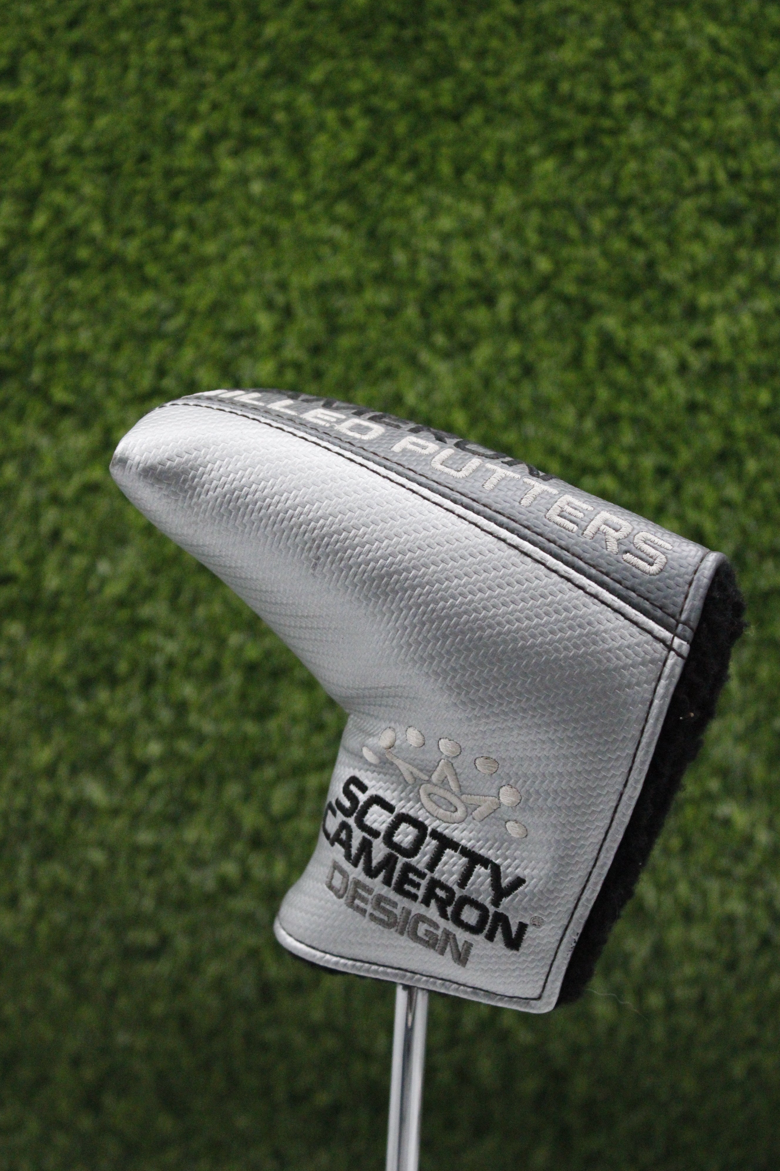 Pre-Owned Titleist Scotty Cameron Milled Putters Silver/Gray Putter Headcover
