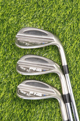 Ping Tour Chrome 52°, 56°, 60° Wedge Set Wedge Flex 36", 35.75", 35.5"
