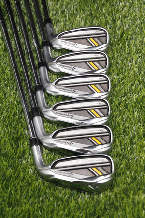TaylorMade Rocketbladez Iron Set 4-9i S Flex +0.5"