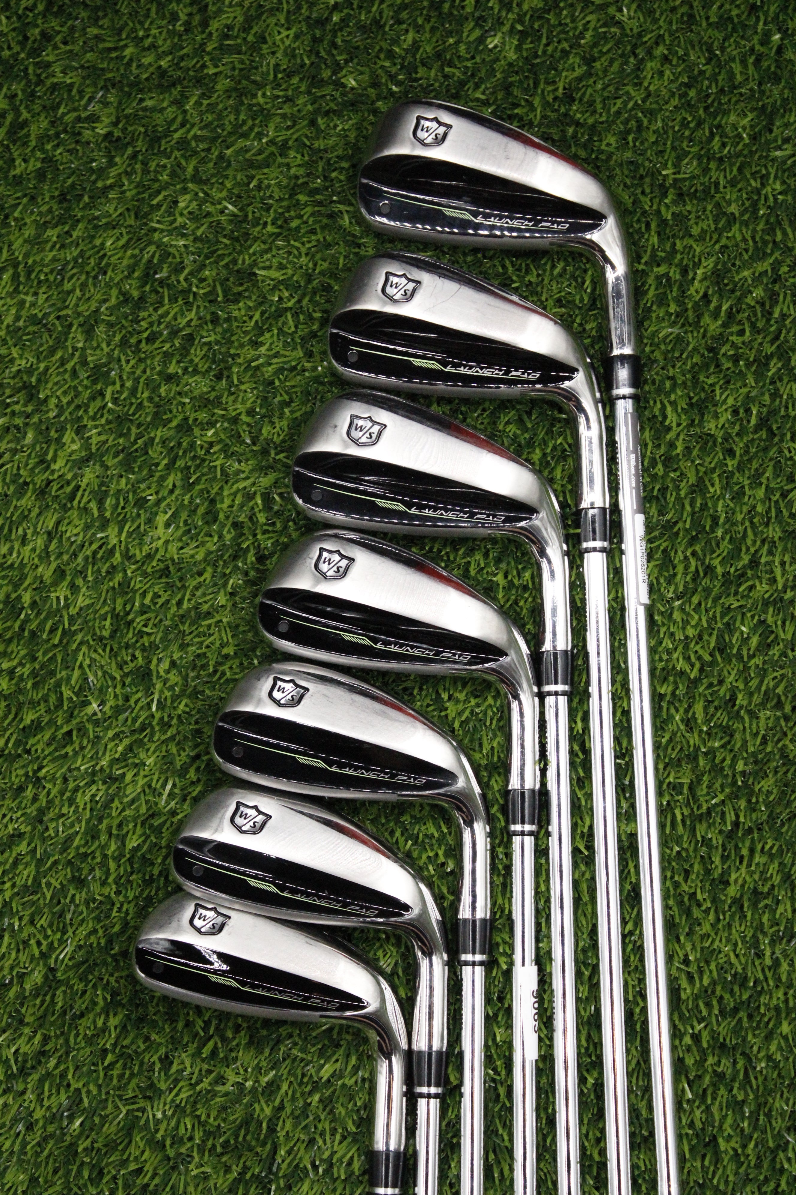 Wilson Launch Pad 2 Iron Set 5-PW GW R Flex Std Length