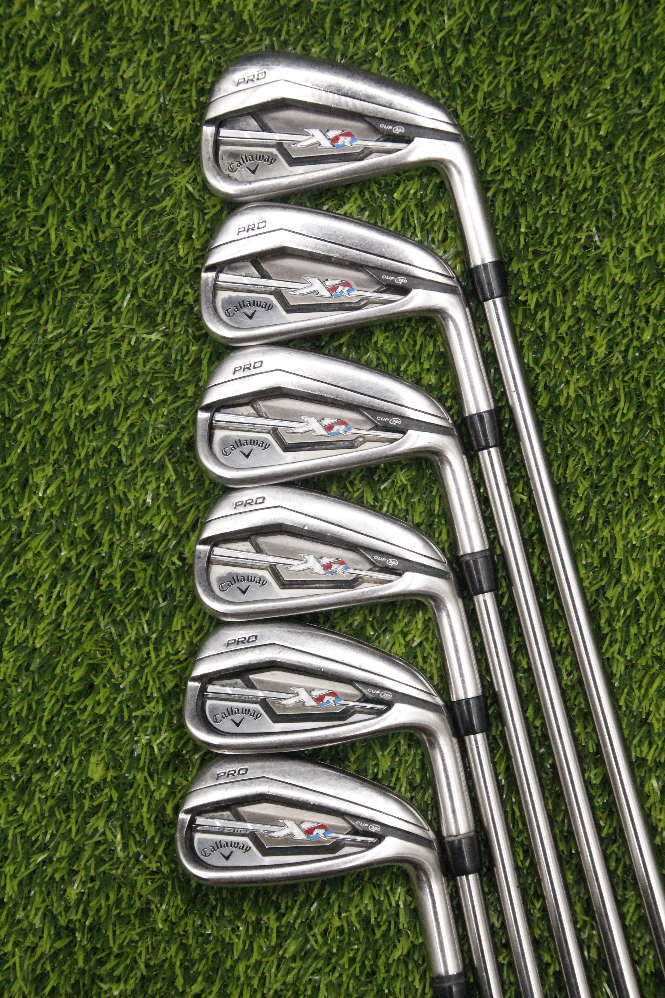 Callaway XR Pro Iron Set 4-9i S Flex -0.5"