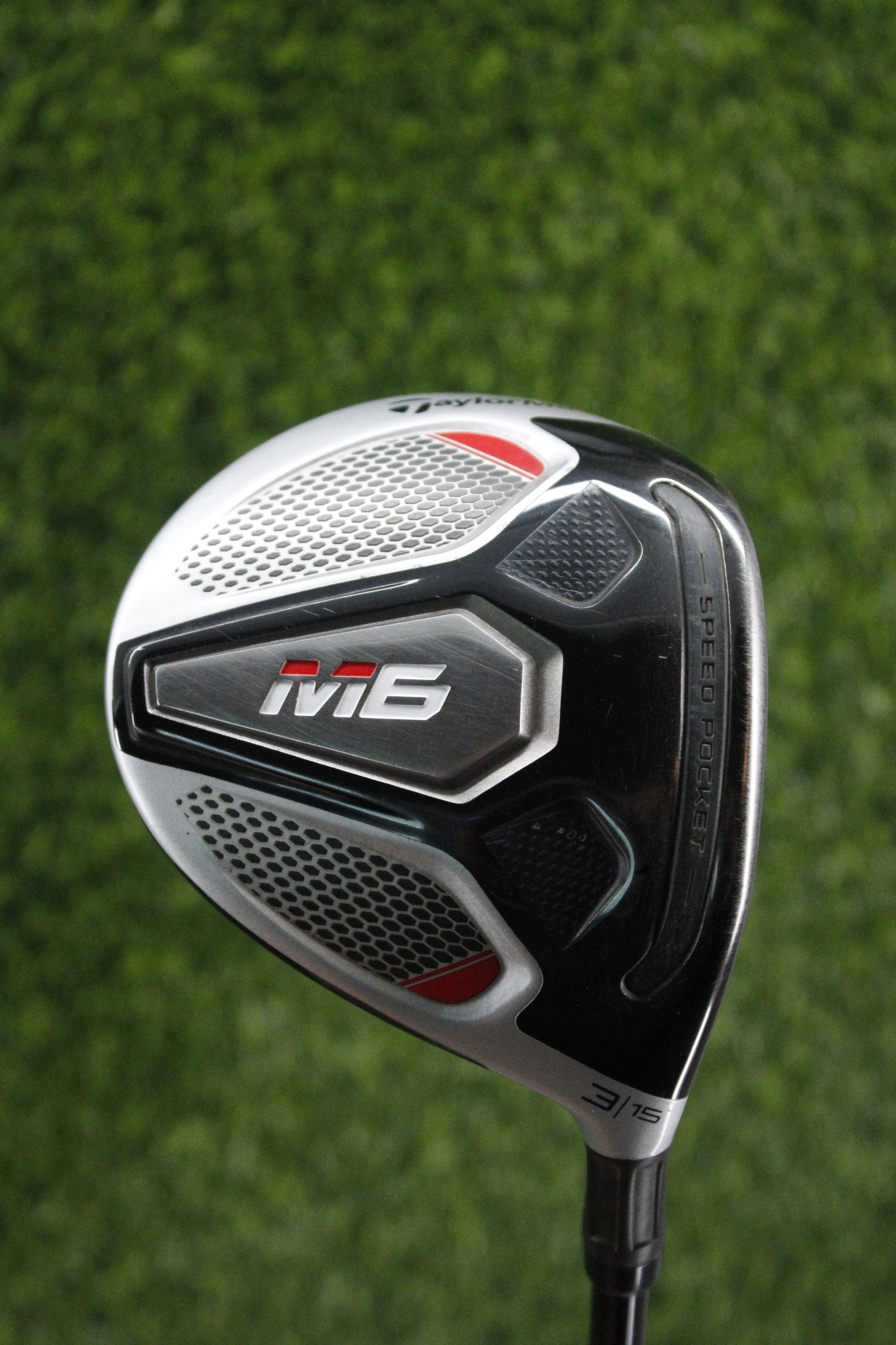 TaylorMade M6 15° 3 Wood S Flex 43" w/ HC
