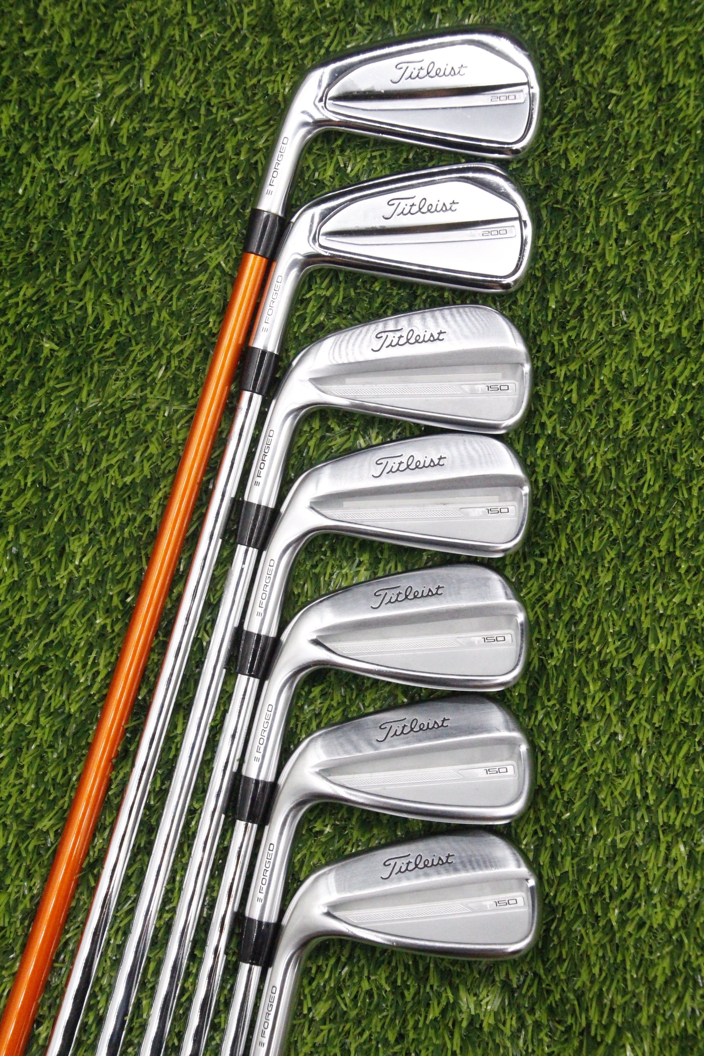 Lefty Titleist 2023 T150/T200 Combo Iron Set 4-PW S Flex Std Length