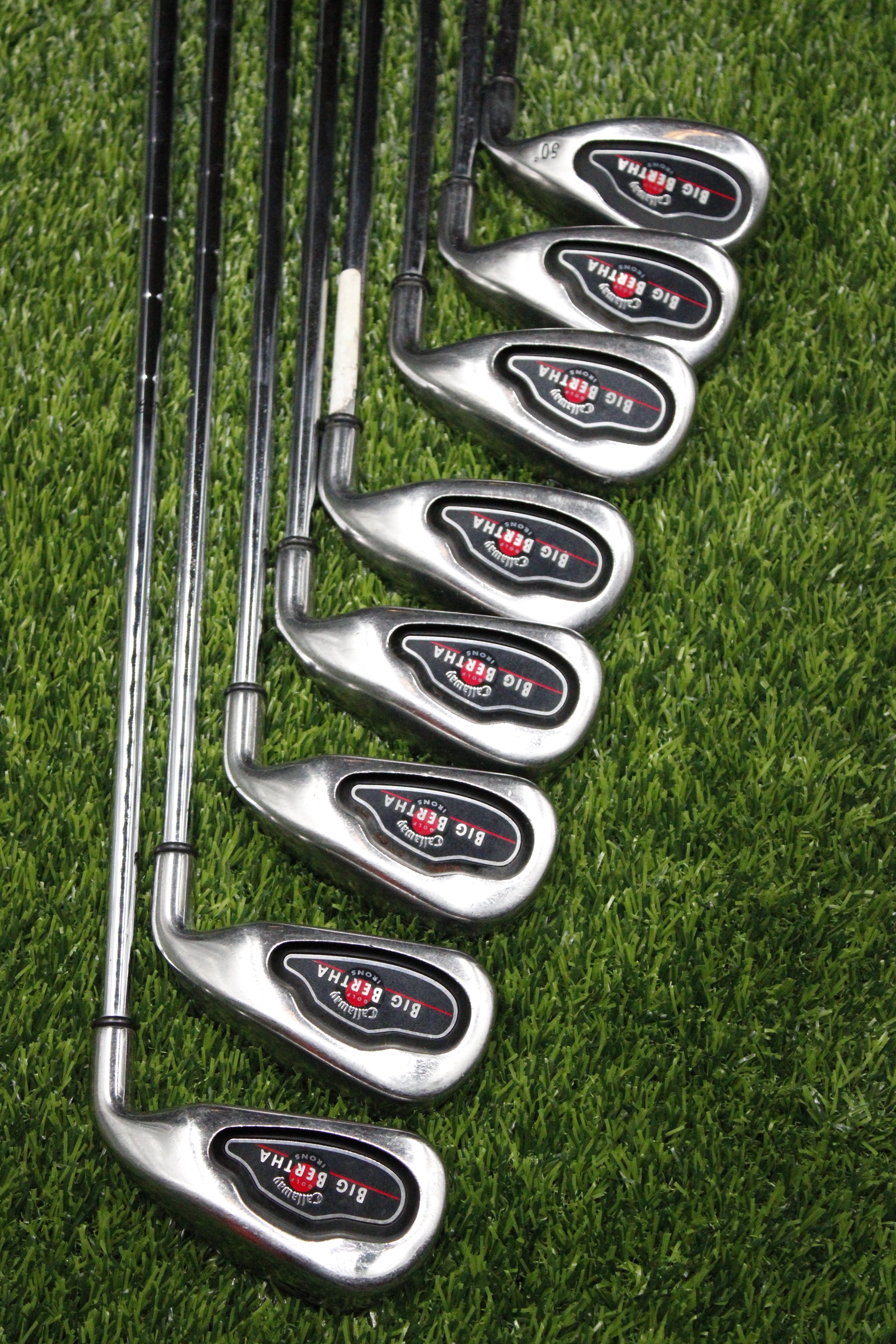 Callaway 2002 Big Bertha Iron Set 4-PW GW Uniflex Std Length