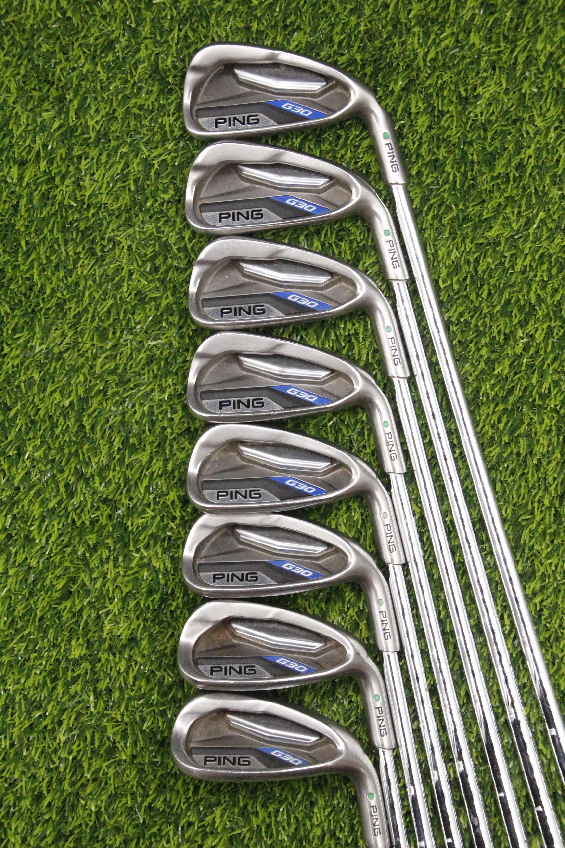 Ping G30 Iron Set 4-PW UW XS Flex +0.5"