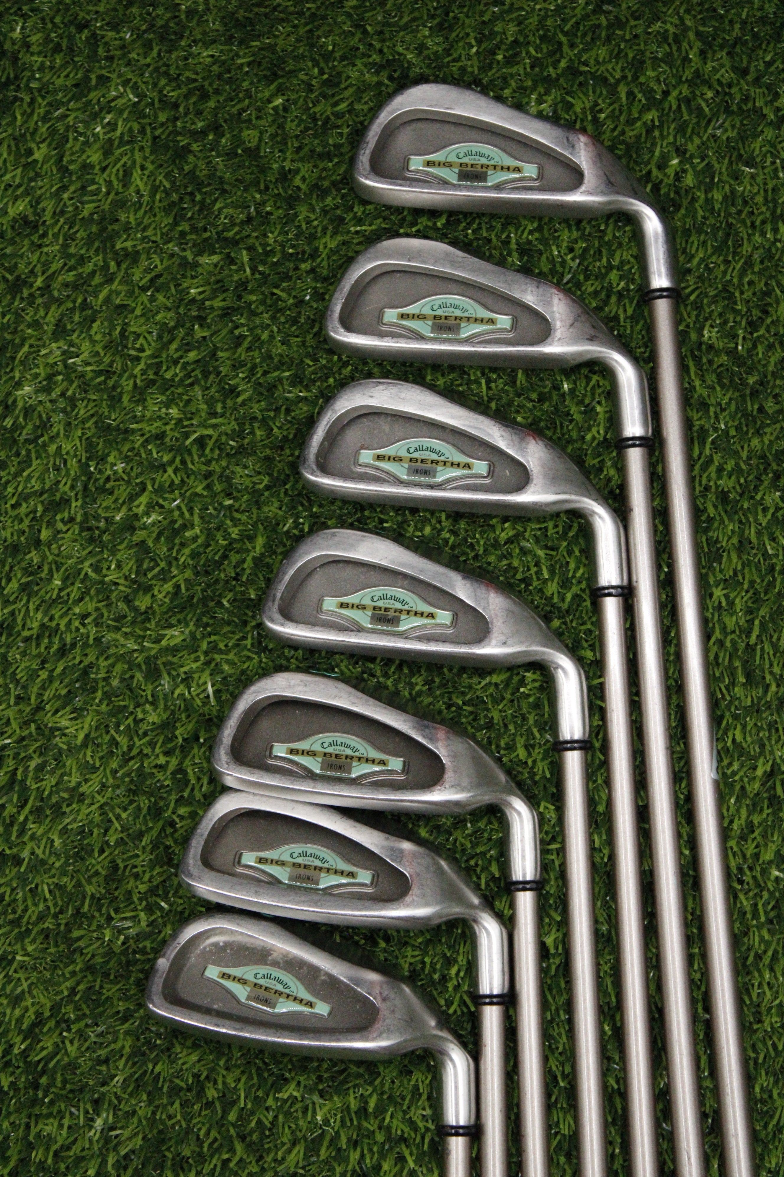 WOMEN Callaway 1994 Big Bertha Ladies Iron Set 4-PW L Flex -0.5"