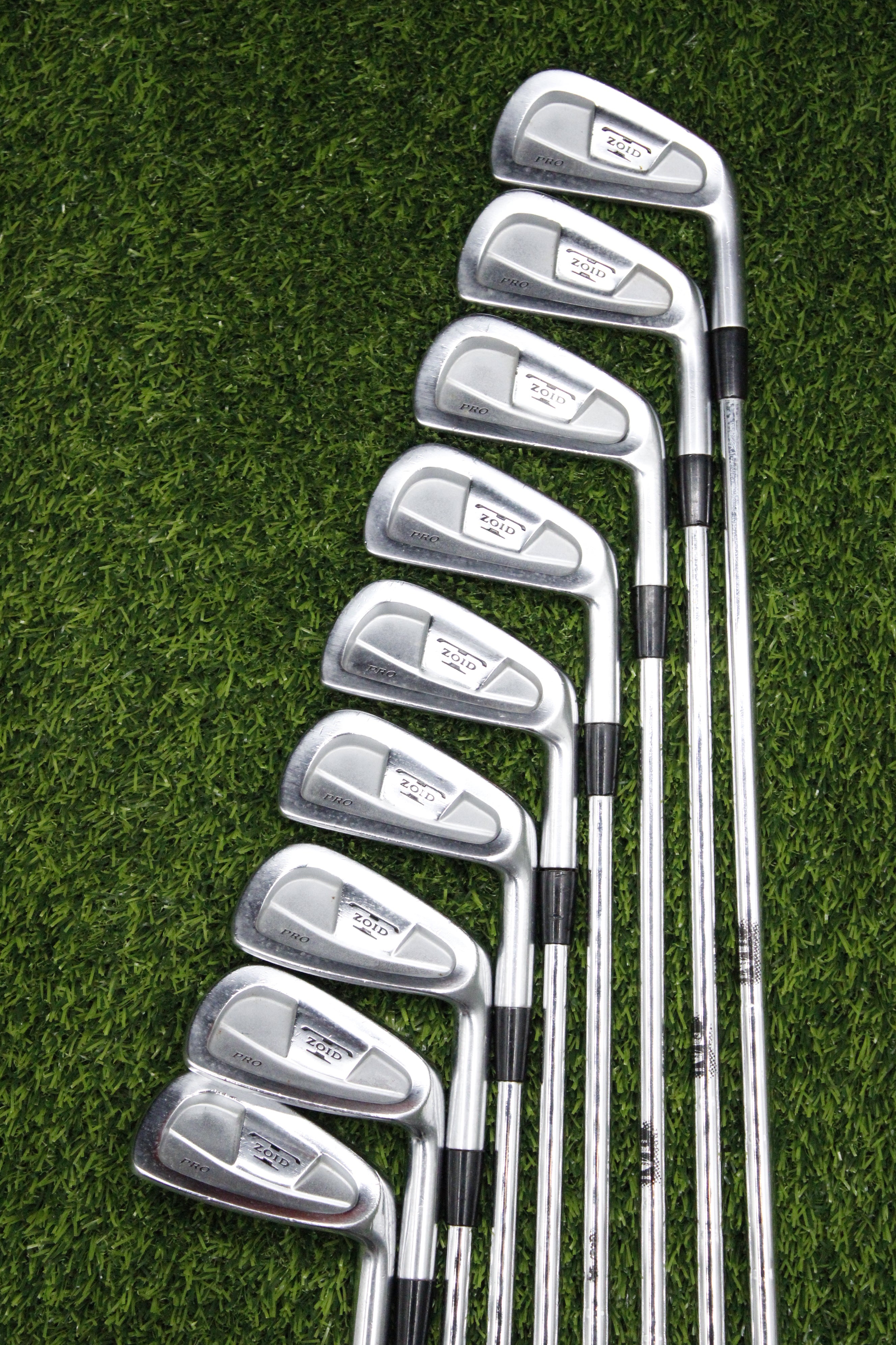 Mizuno T-Zoid Pro Forged Iron Set 2-PW S Flex Std Length
