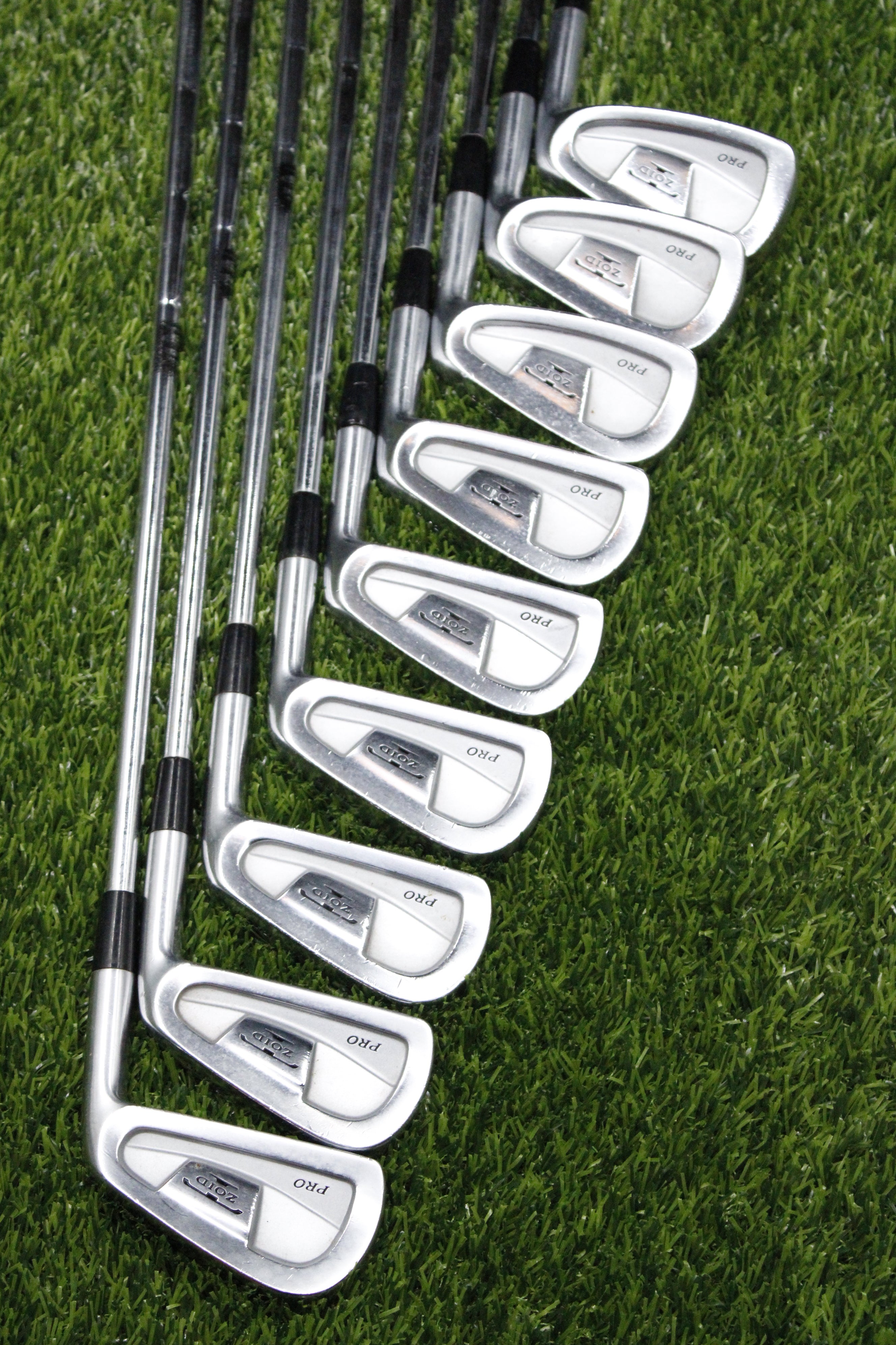 Mizuno T-Zoid Pro Forged Iron Set 2-PW S Flex Std Length