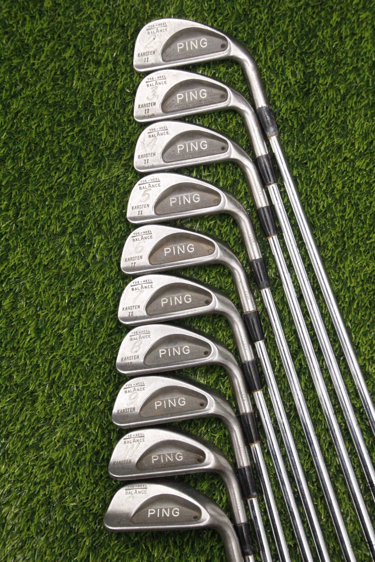 Ping Karsten II Iron Set 2-PW SW SR Flex -0.5"