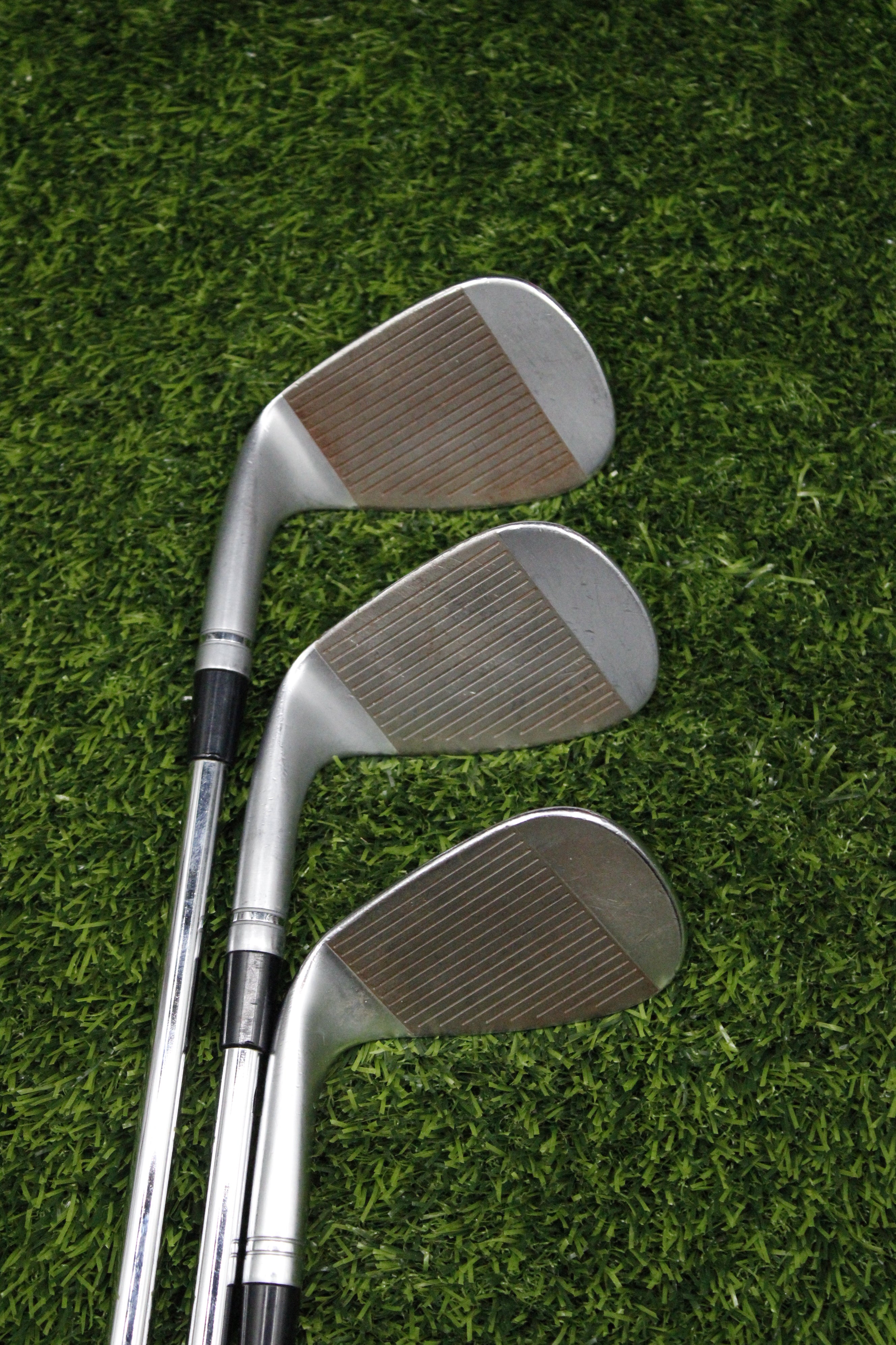 TaylorMade Milled Grind 4 Chrome 52° 56° 60° Wedge Set R Plus Flex