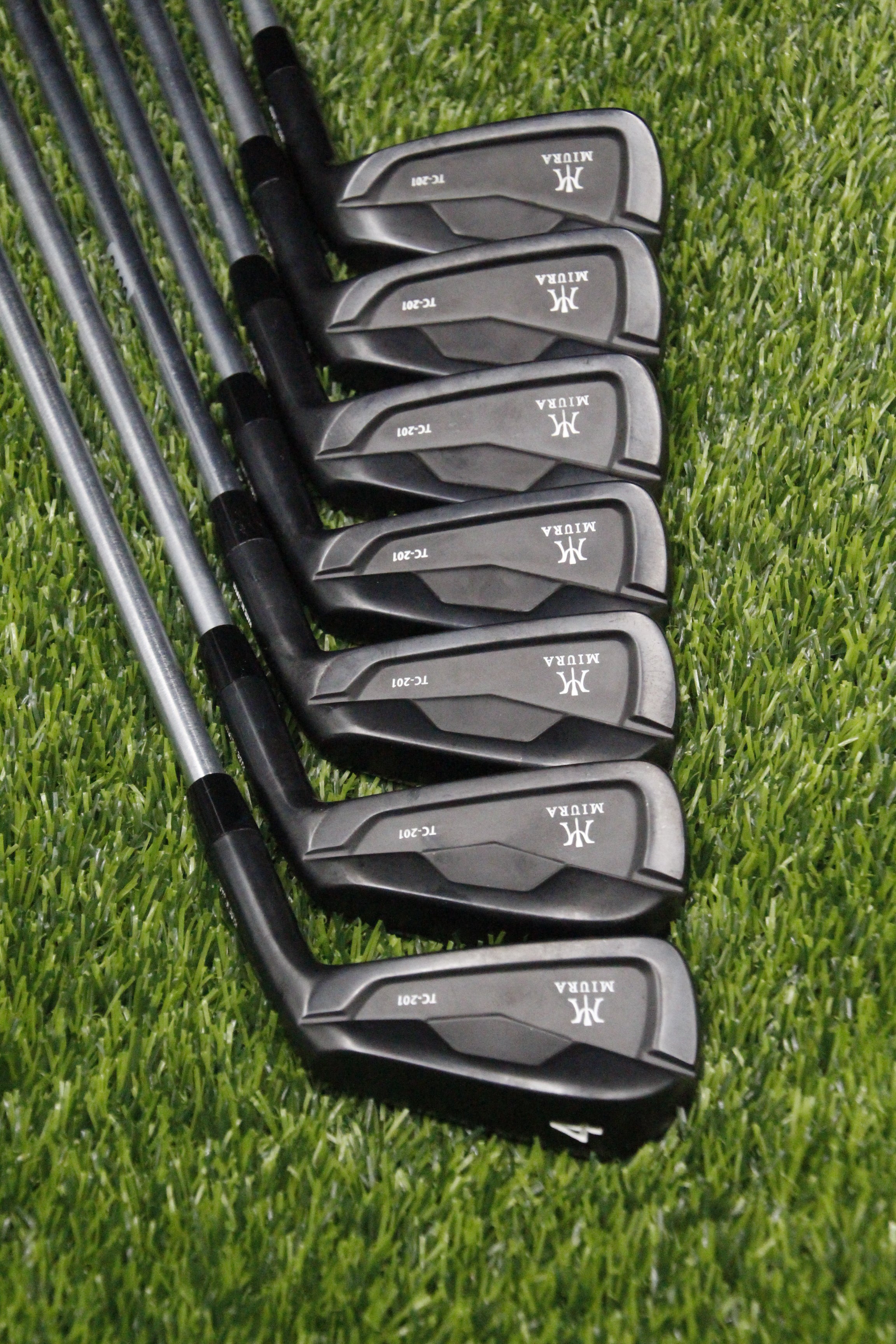 Miura TC-201 Black QPQ Iron Set 4-PW XS Flex Std Length