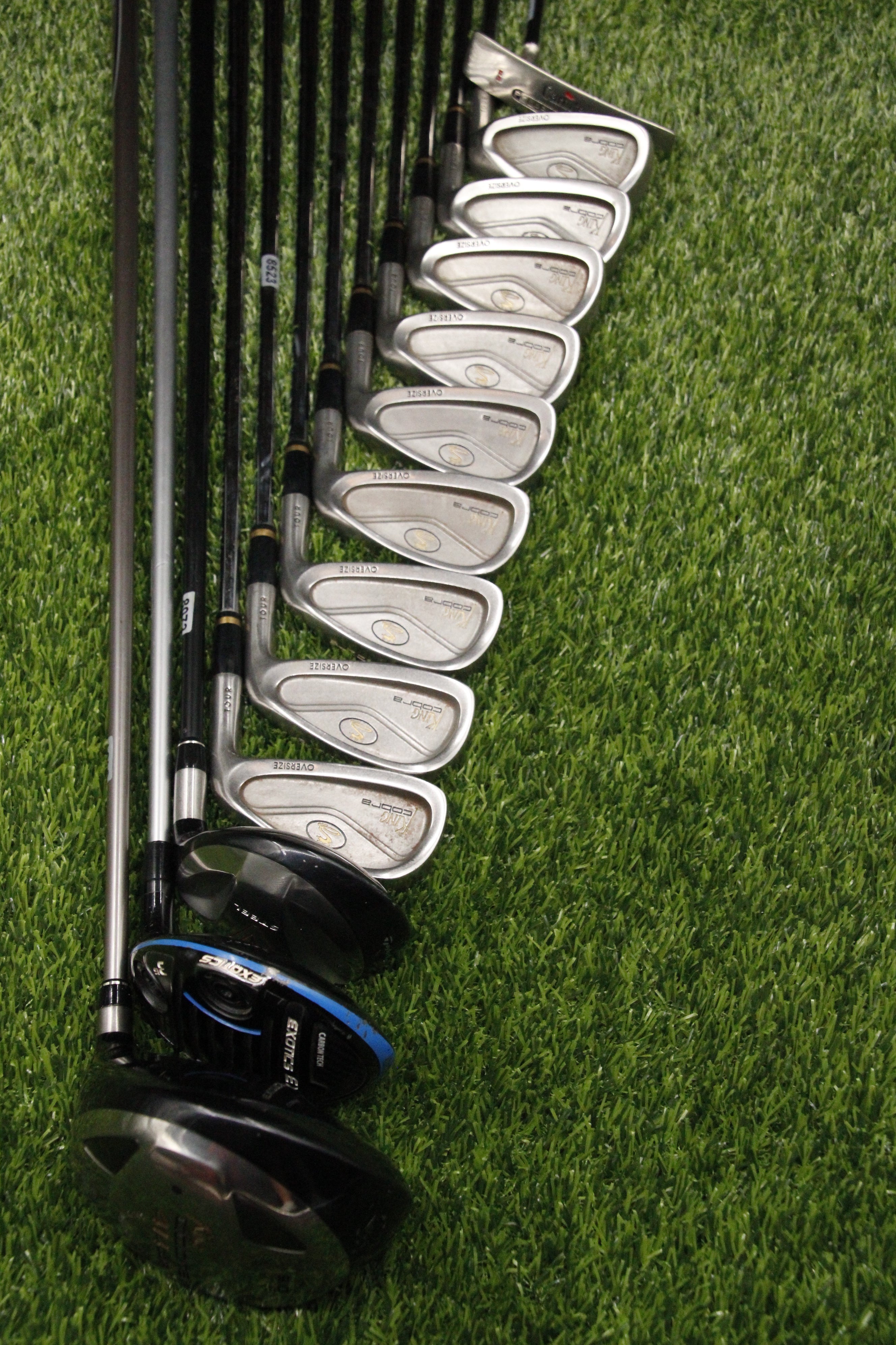 Cobra King Cobra Oversize Tour Par Set S Flex Std Length