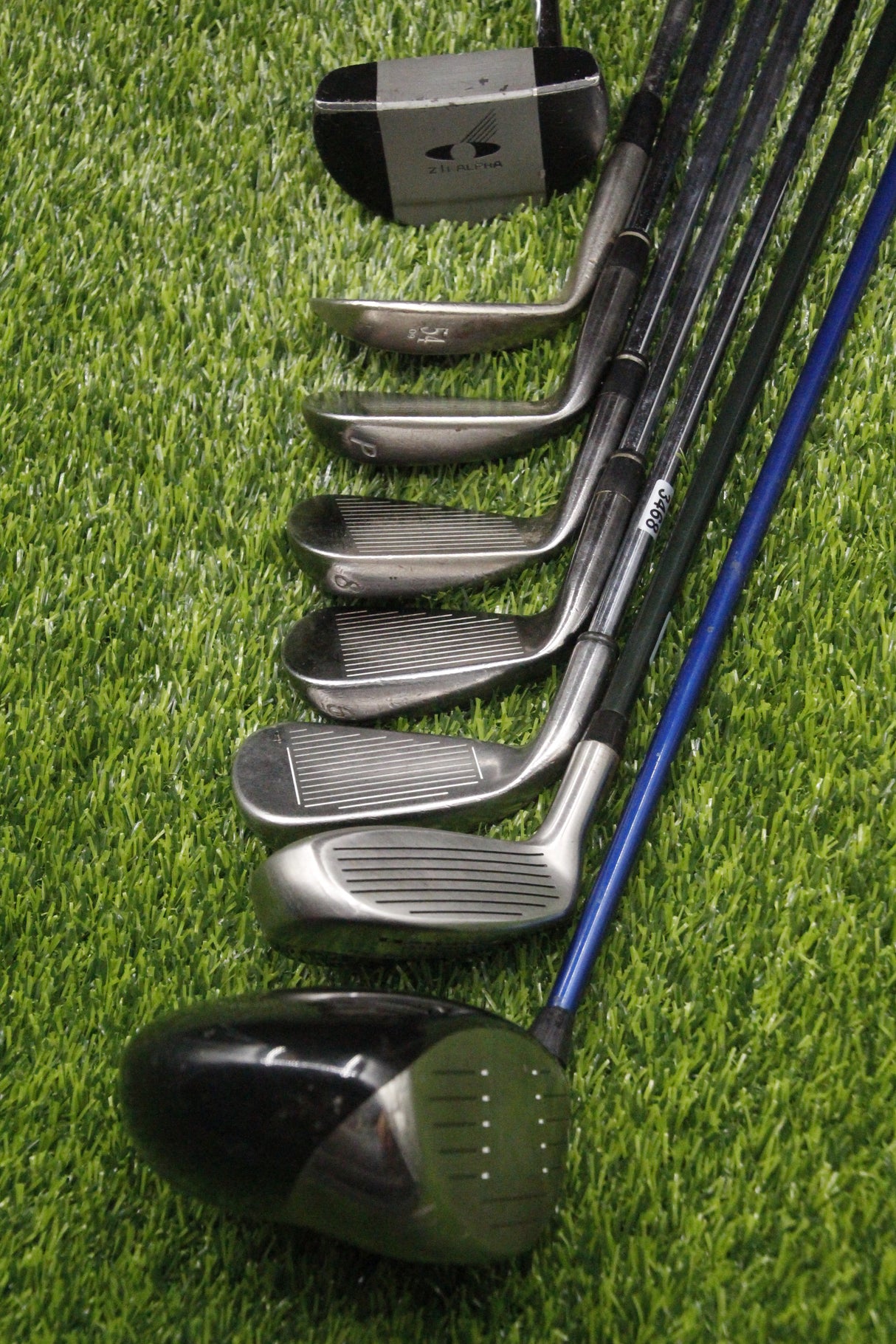 Adams Idea Black CB2 bogeys2Birdies Set XS Flex +1.0"
