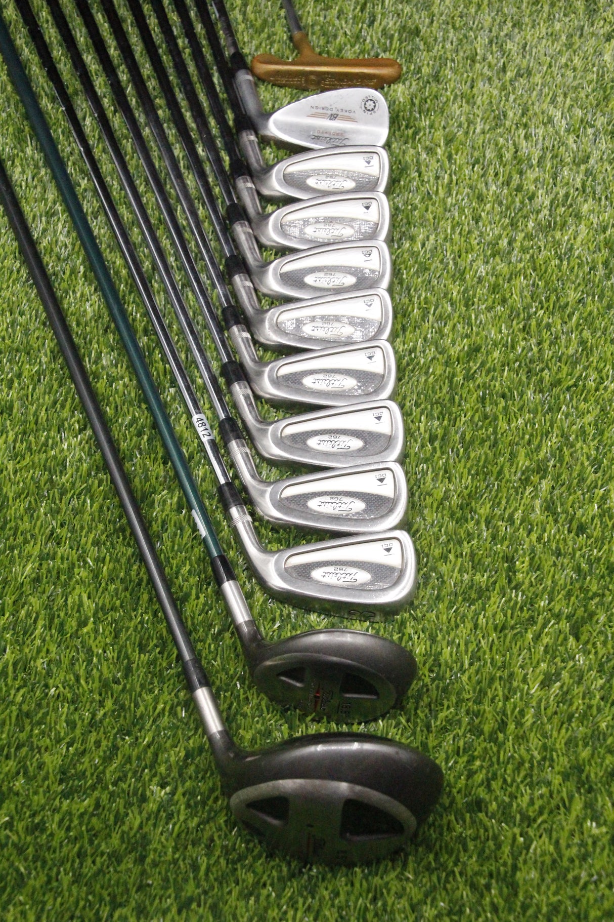 Titleist DCI 762 B Par Set R Flex Std Length