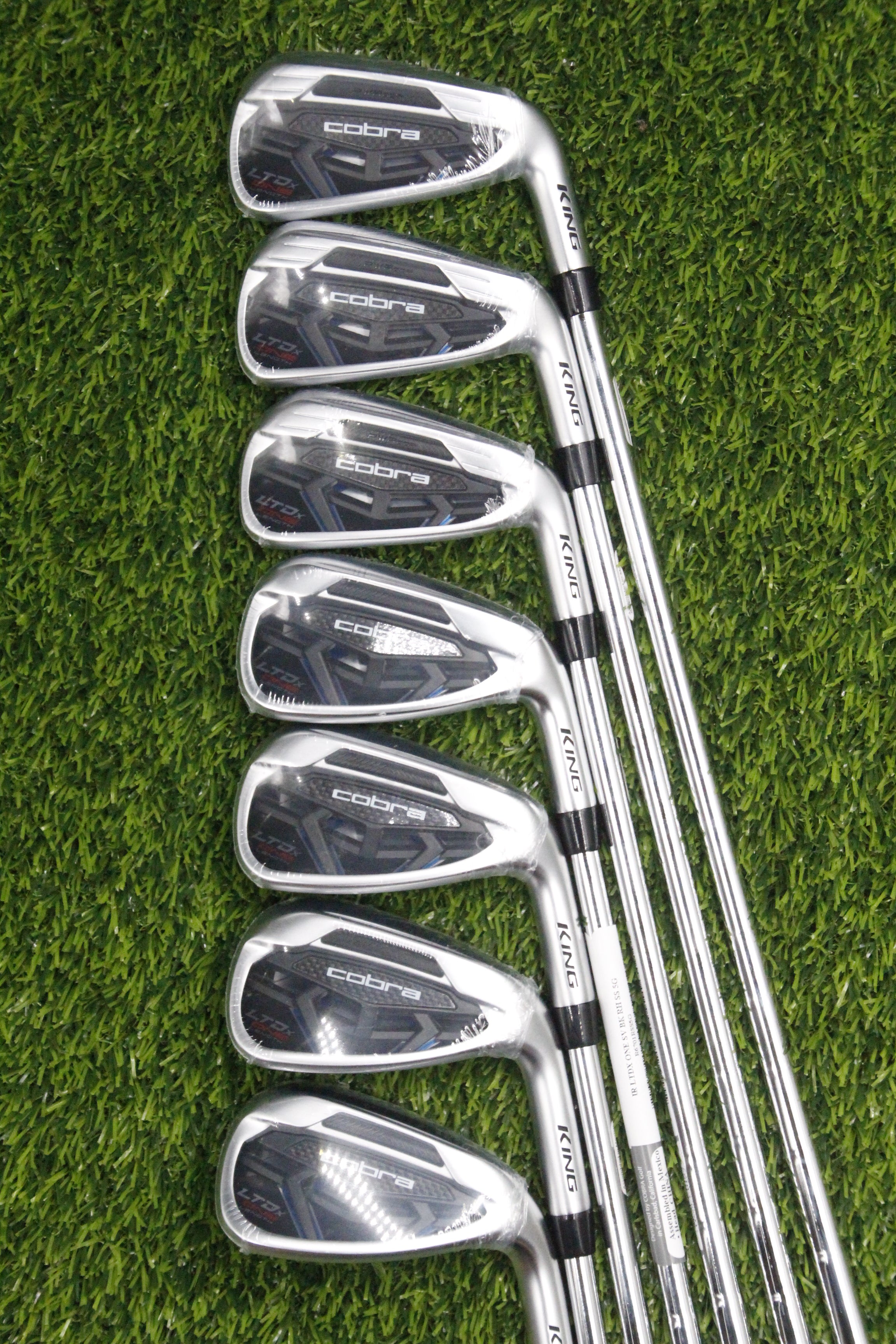 NEW Cobra LTDx One Length Iron Set 5-PW GW S Flex Std Length