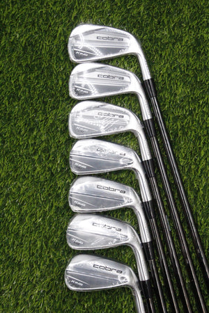 NEW Cobra 2023 KING Forged CB/MB Combo Iron Set 4-PW S Flex +0.5"
