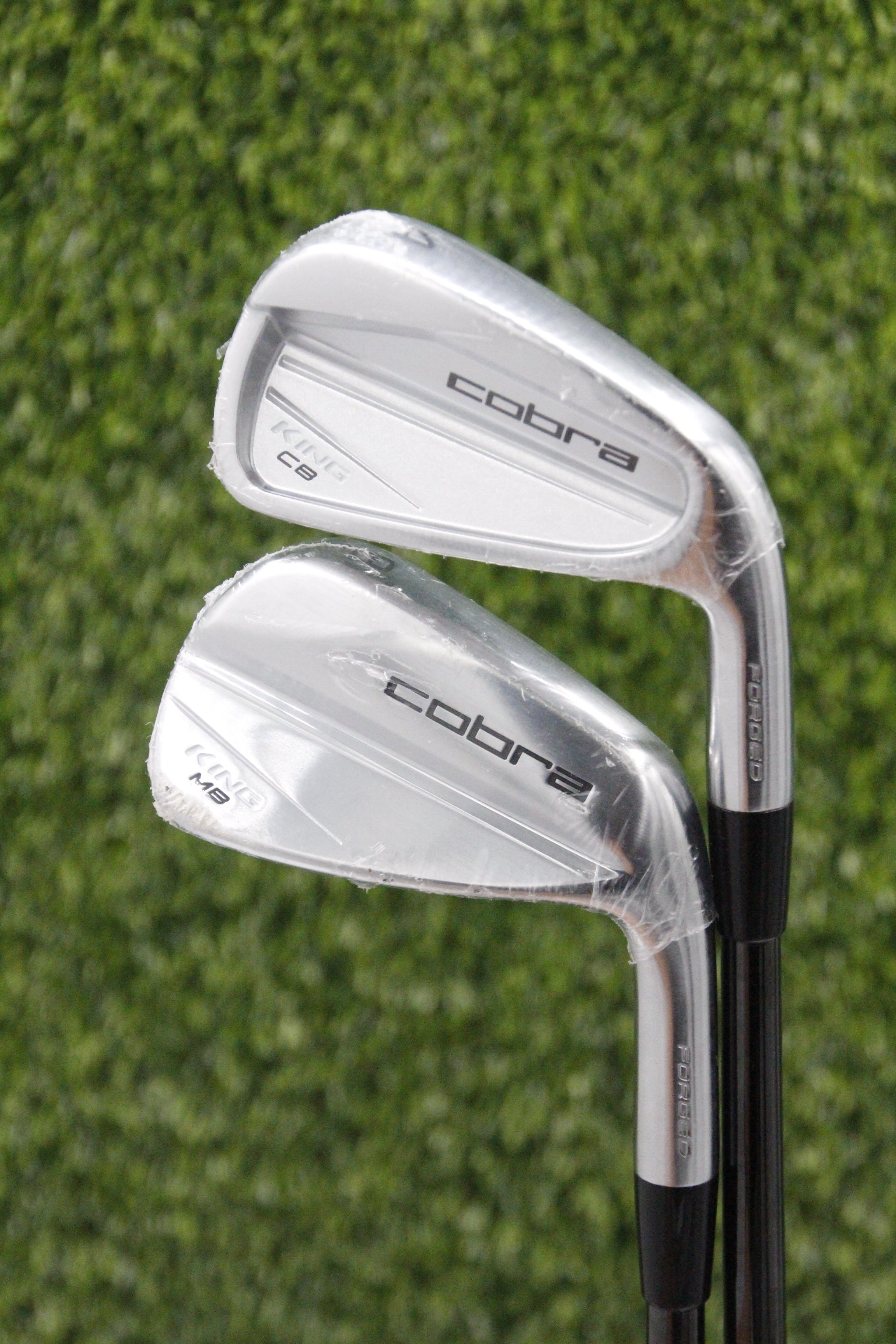 NEW Cobra 2023 KING Forged CB/MB Combo Iron Set 4-PW S Flex +0.5"