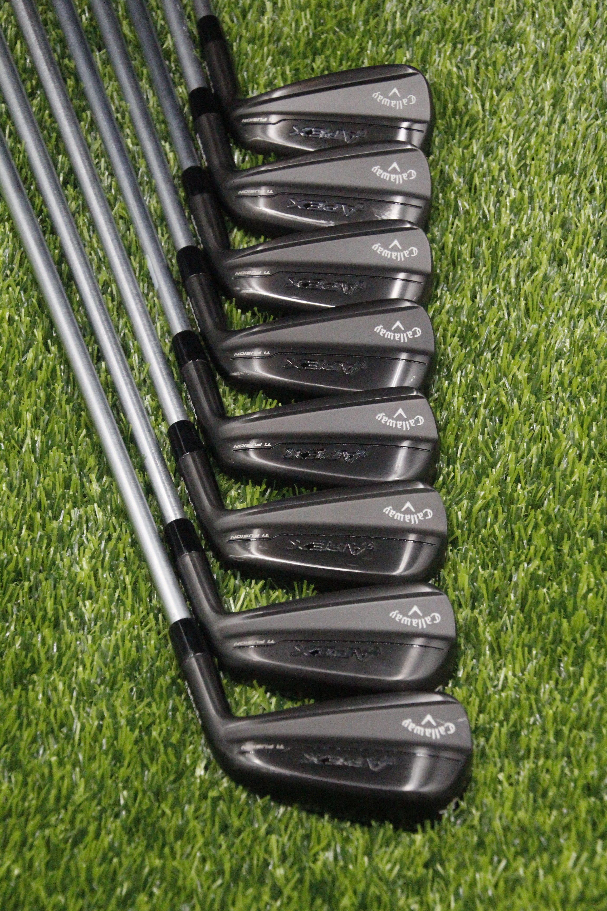 Callaway Apex TiFusion Iron Set 4-PW AW S Flex Std Length