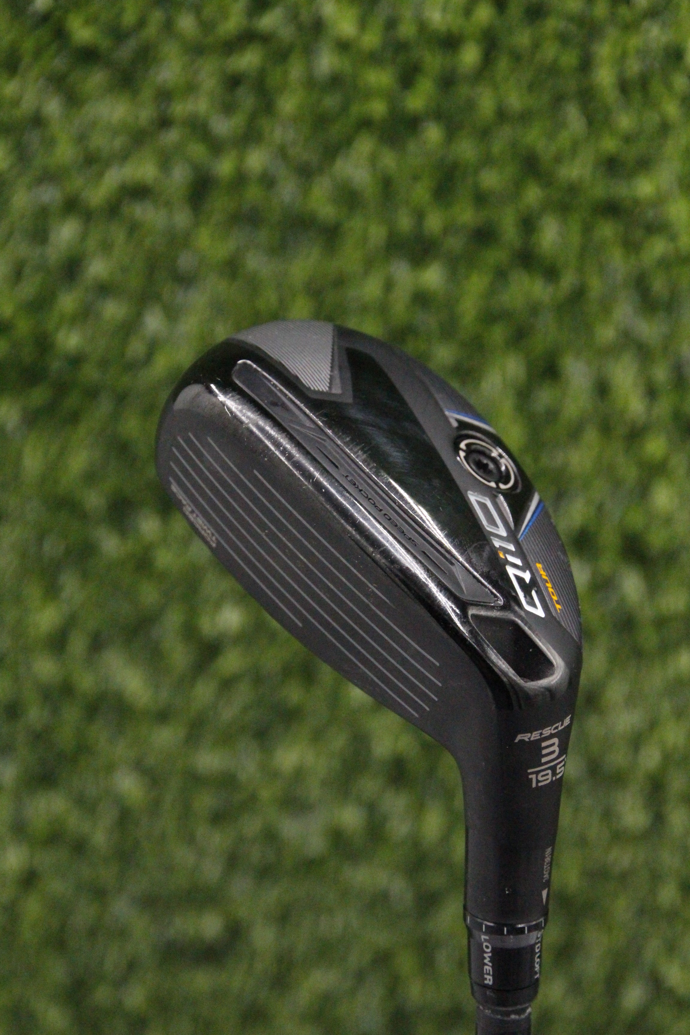 Lefty TaylorMade Qi10 Tour 19.5° 3 Hybrid S Flex 39.5"