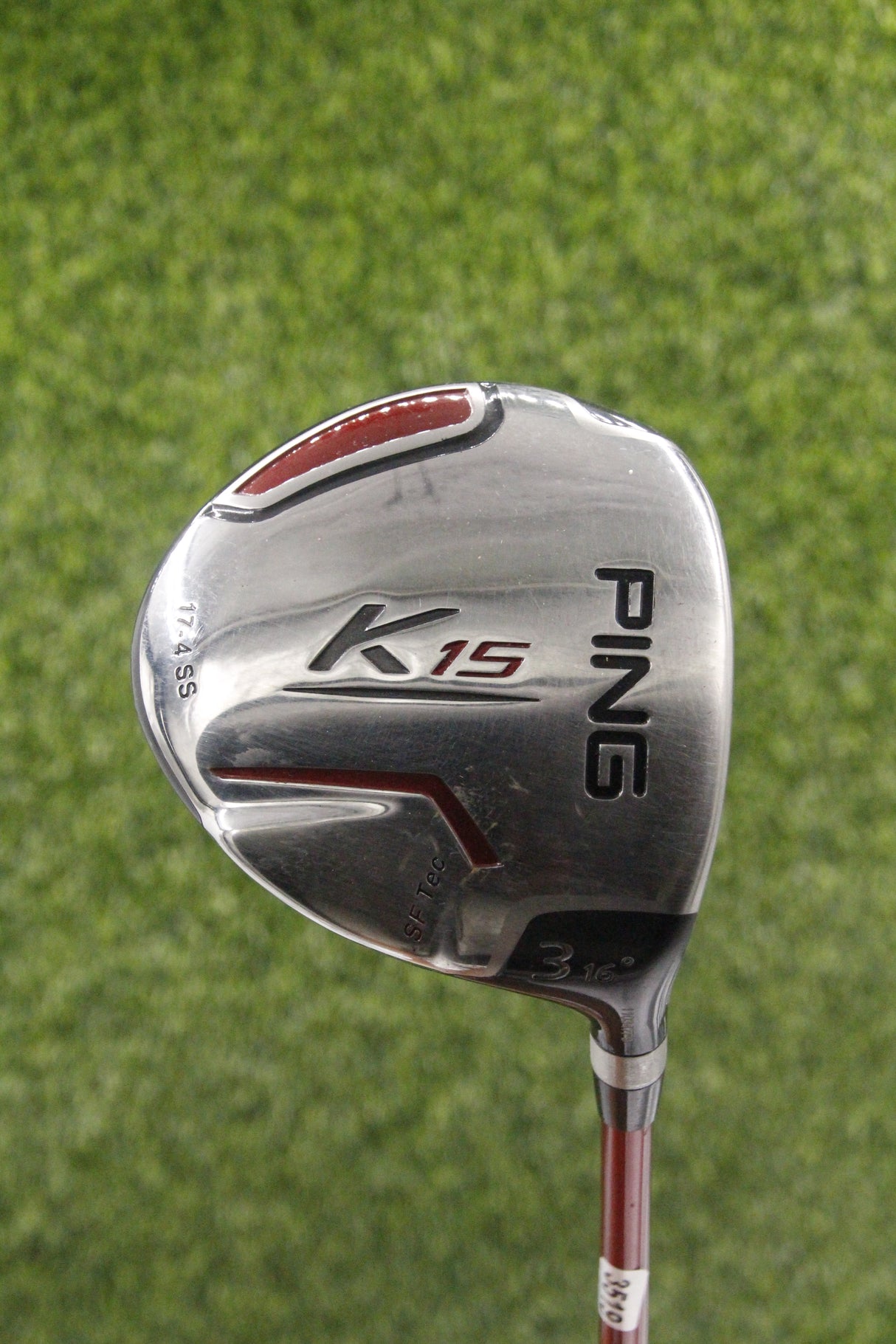 Ping K15 16° 3 Wood R Flex 42.75"