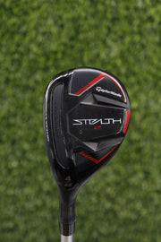 Lefty TaylorMade Stealth 2 Rescue 22° 4 Hybrid S Flex 38.5"