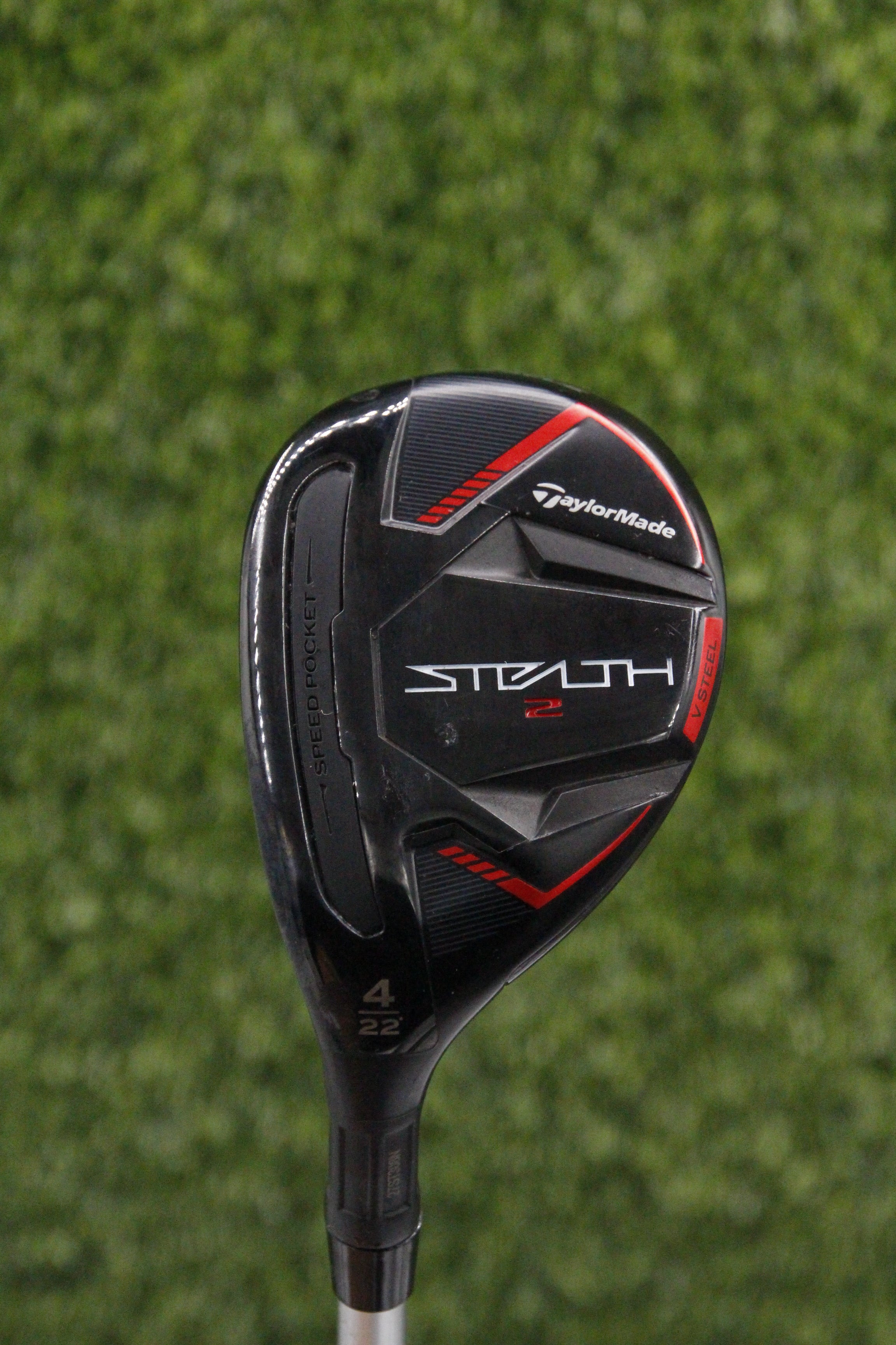 Lefty TaylorMade Stealth 2 Rescue 22° 4 Hybrid S Flex 38.5"