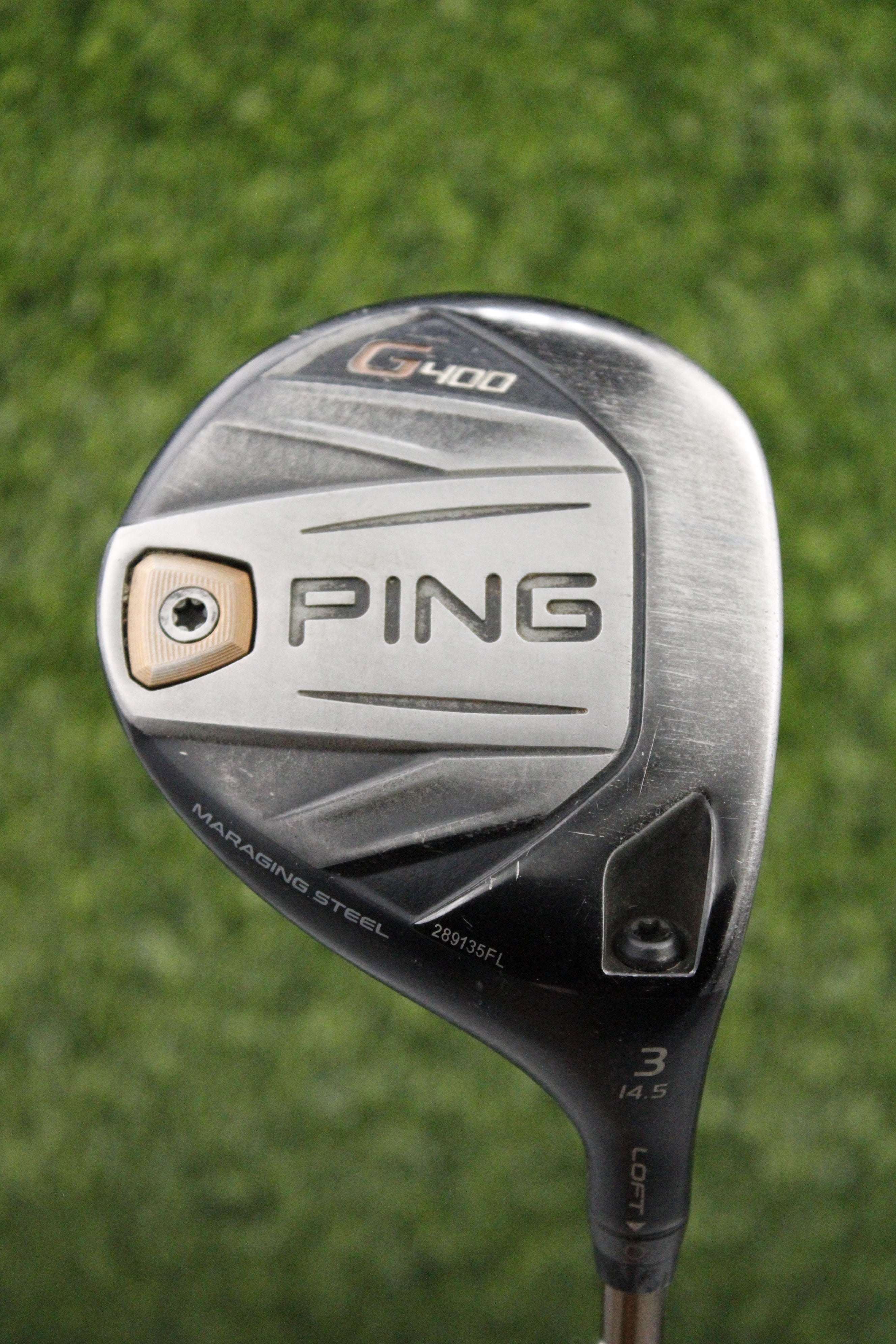 Ping G400 15° 3 Wood S Flex 43.25"