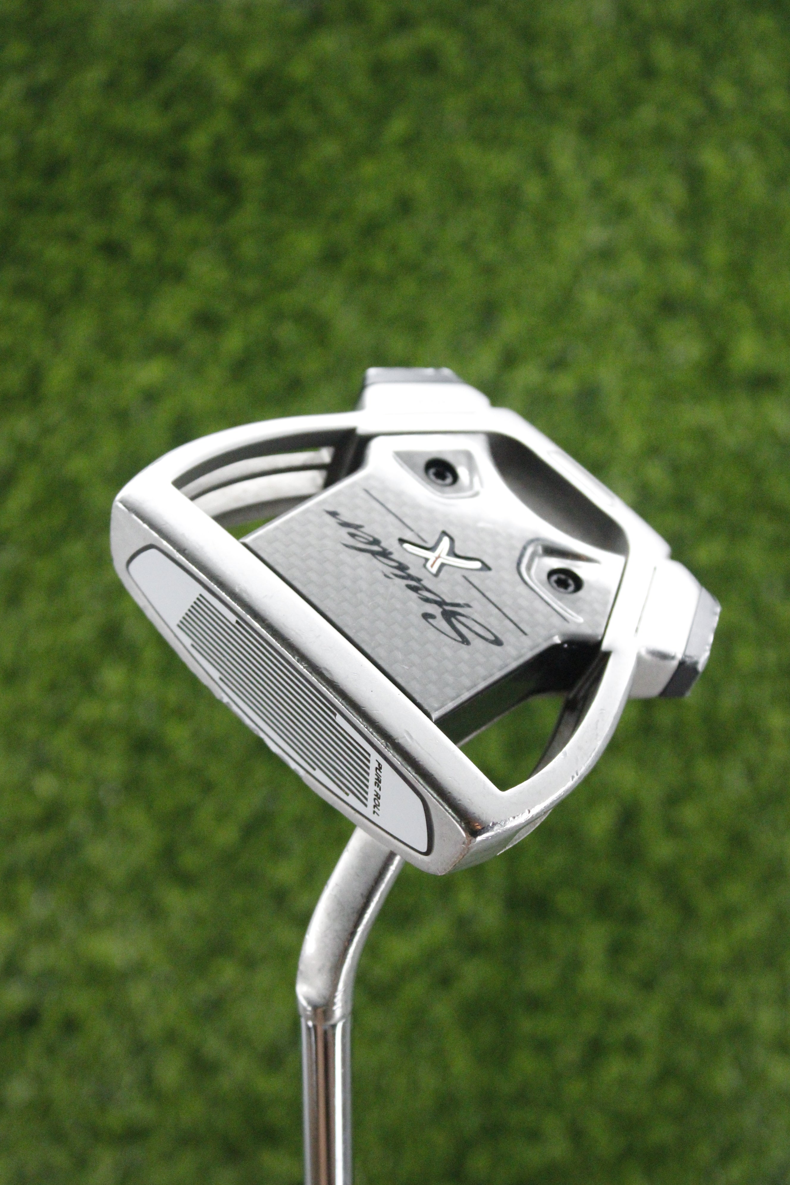Lefty TaylorMade Spider X Chalk Single Bend Putter 35"