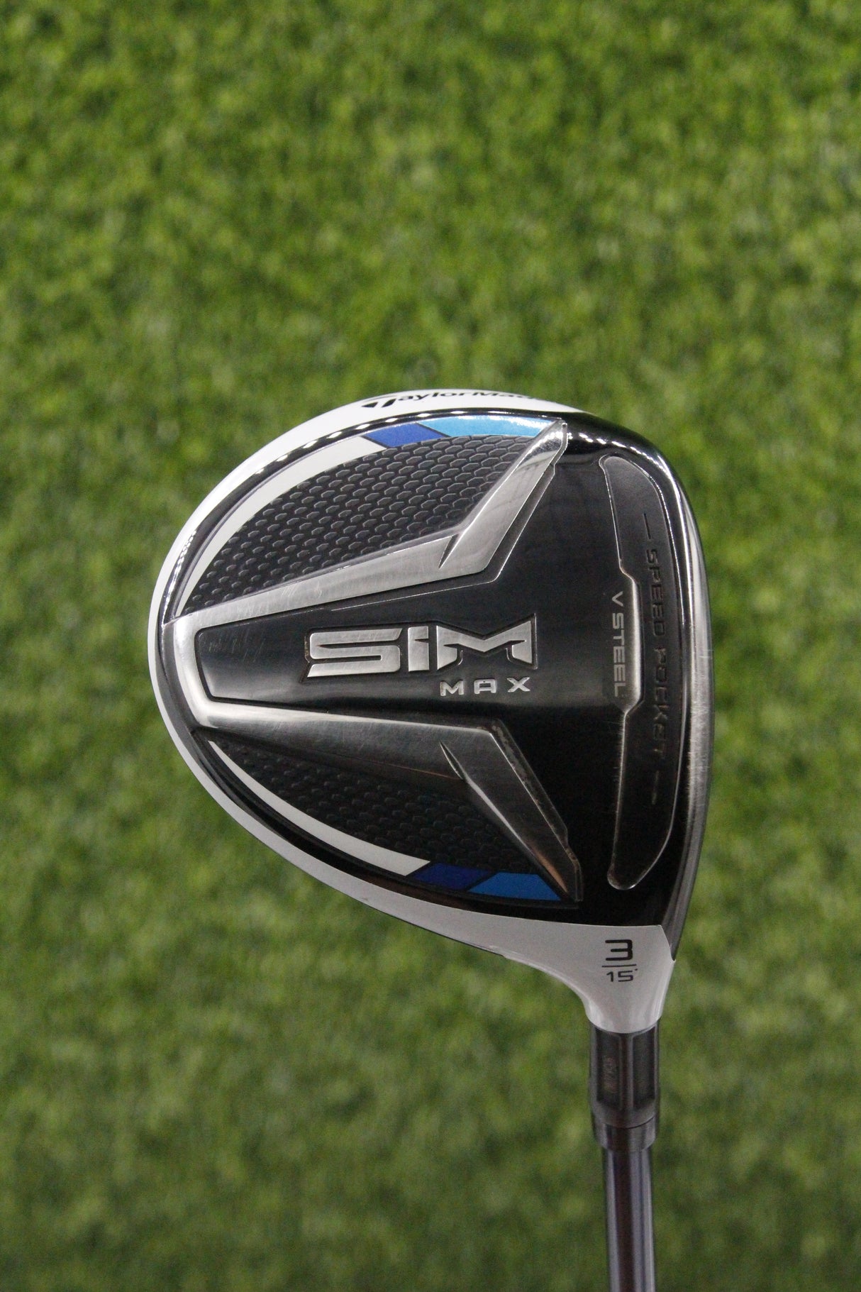 TaylorMade Sim Max 15° 3 Wood R Flex 43.25" w/ HC