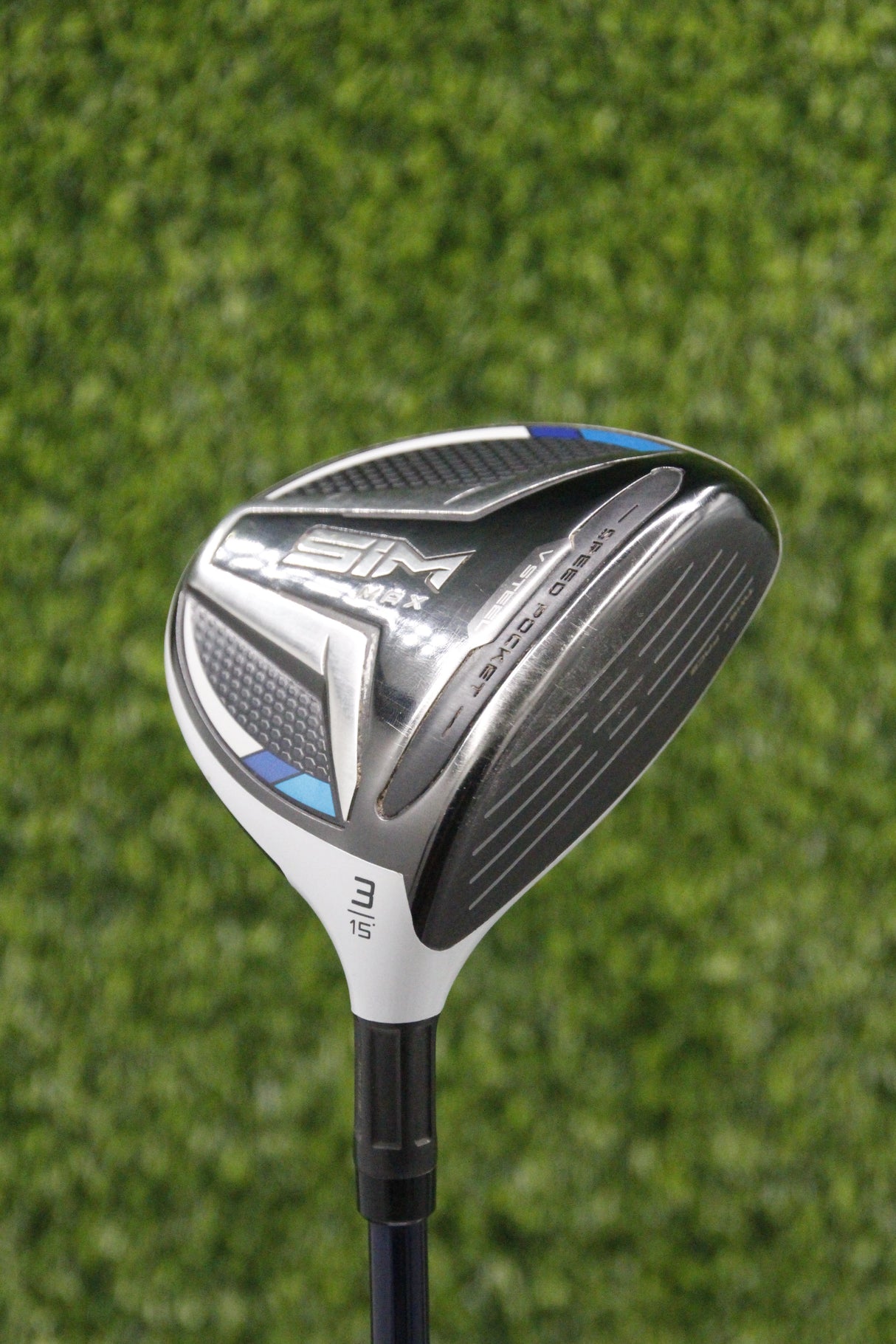 TaylorMade Sim Max 15° 3 Wood R Flex 43.25" w/ HC
