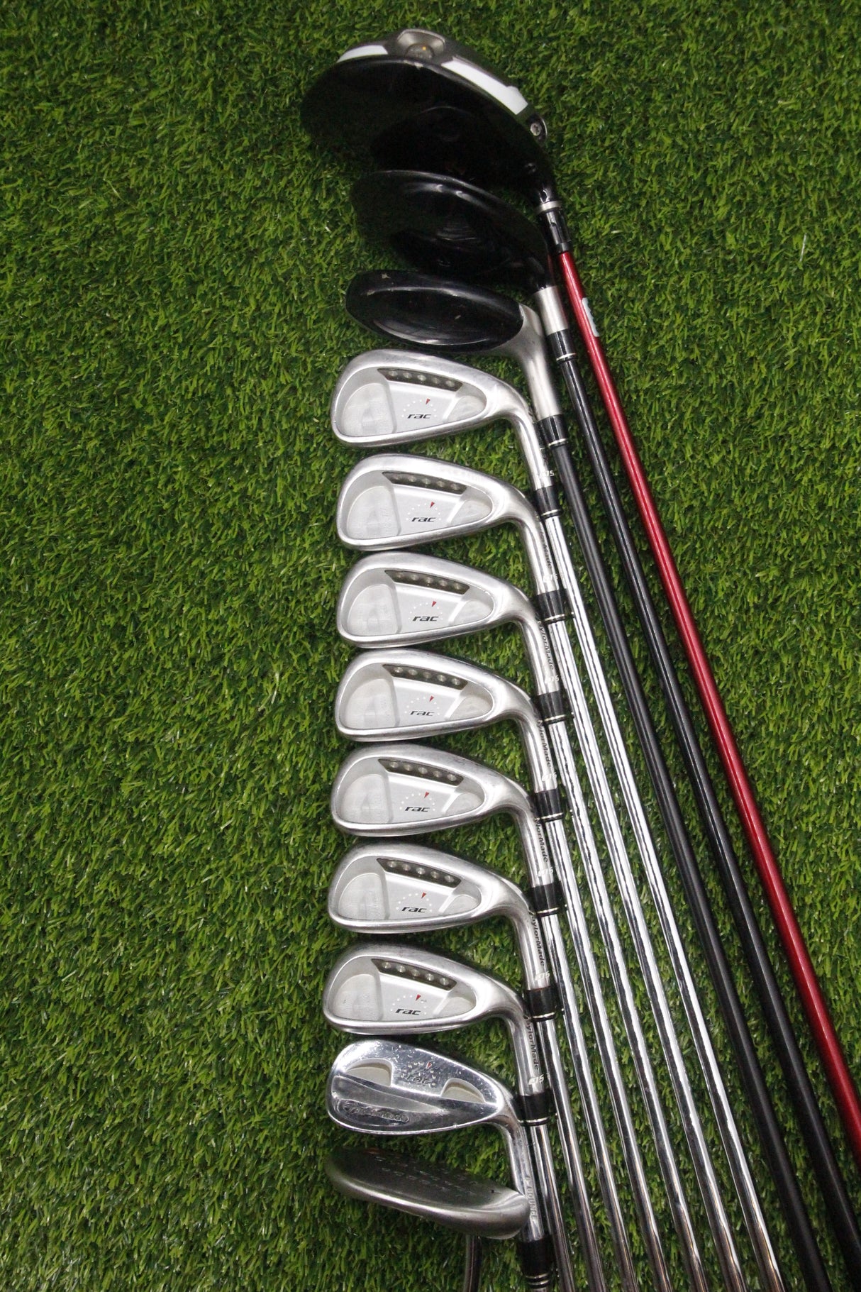 TaylorMade Rac OS Par Set S Flex +0.25"