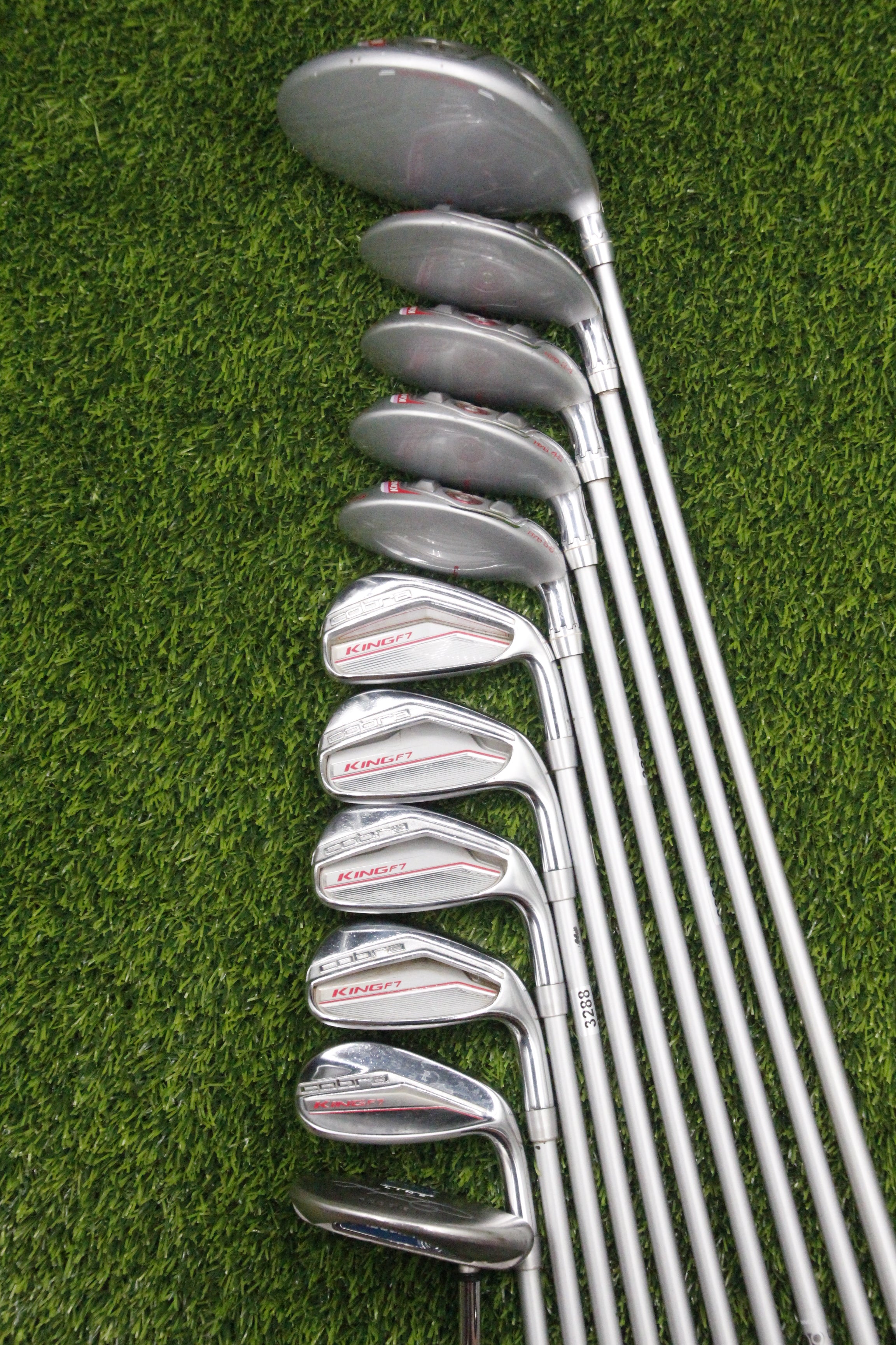 WOMEN Cobra King F7 Ladies Par Set L Flex -0.5"